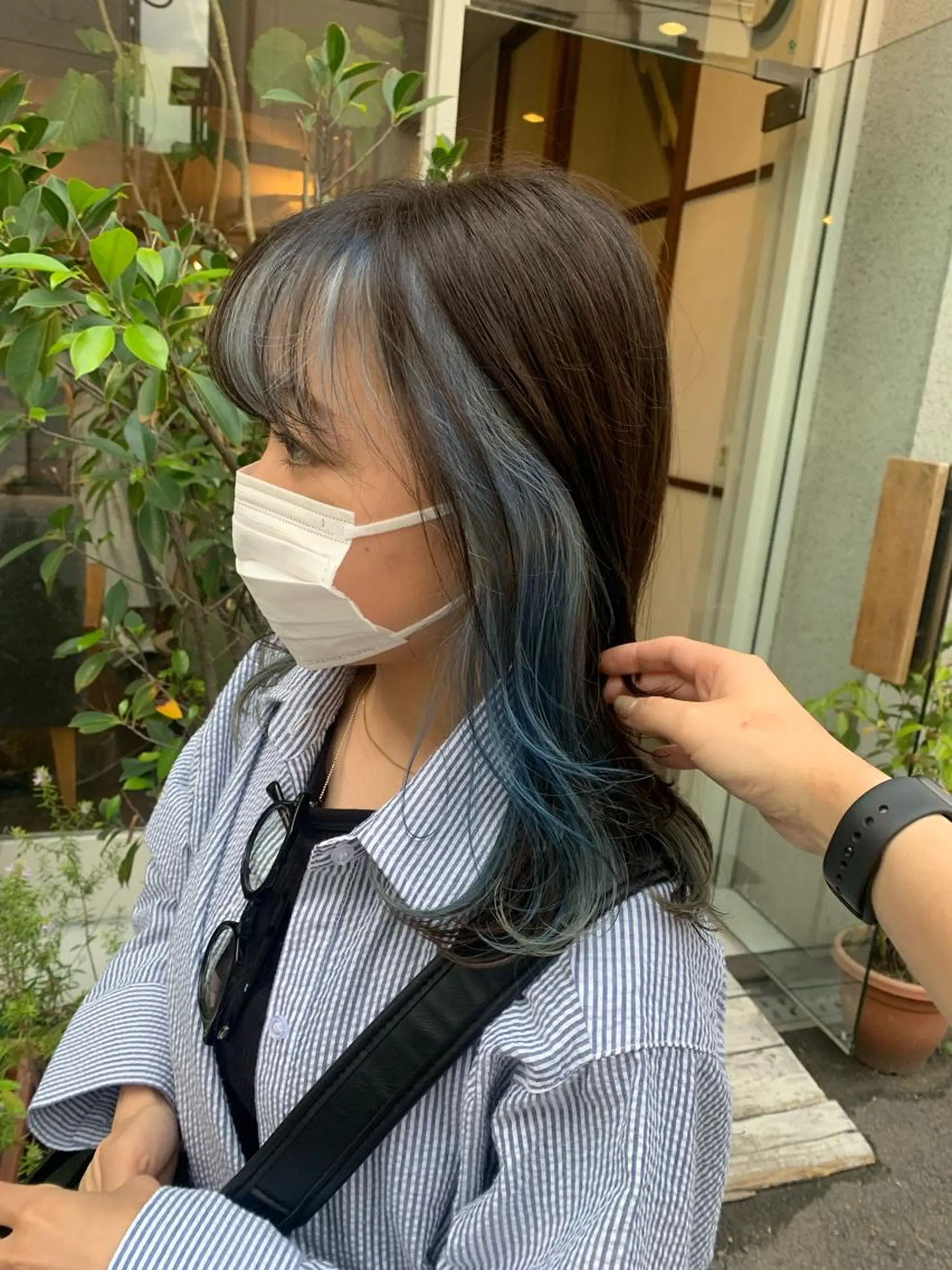 カラー カット ヘアカラー 鎌野 萌乃のヘアスタイル