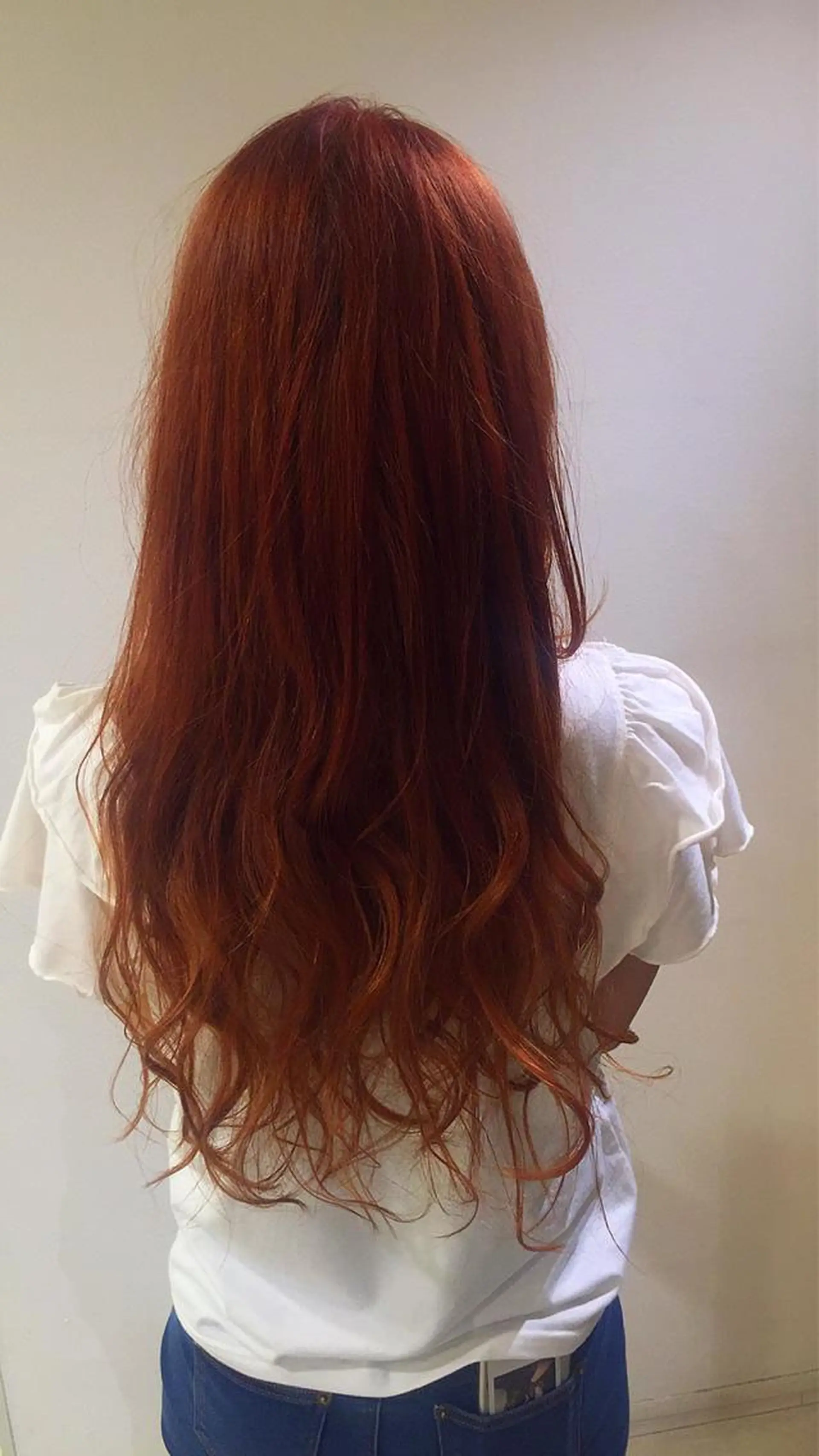 ロング カラー ダブルカラー Agu  清尾 浩昭のヘアスタイル