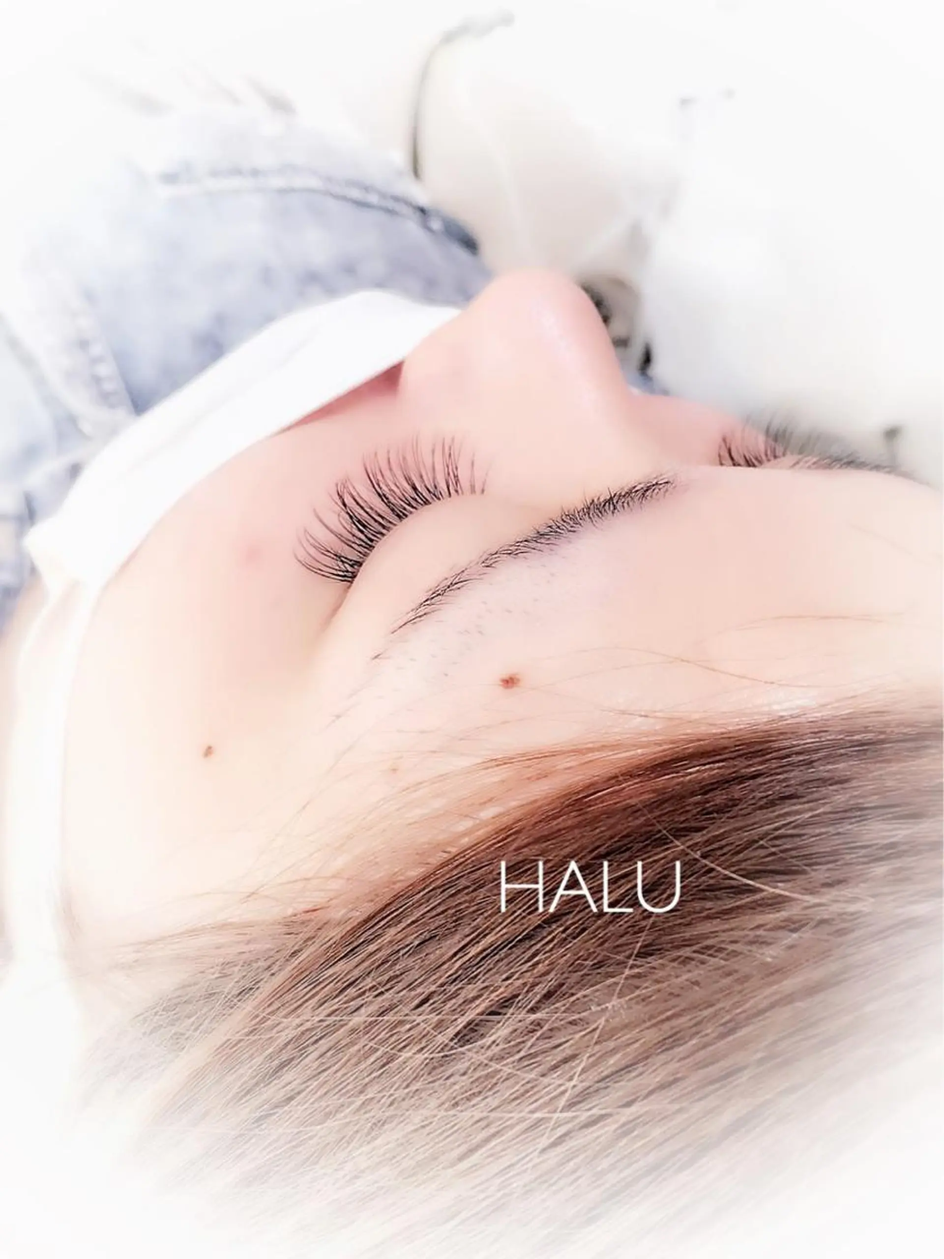 マツエク・マツパ Cカール HALU ハルのネイルデザイン