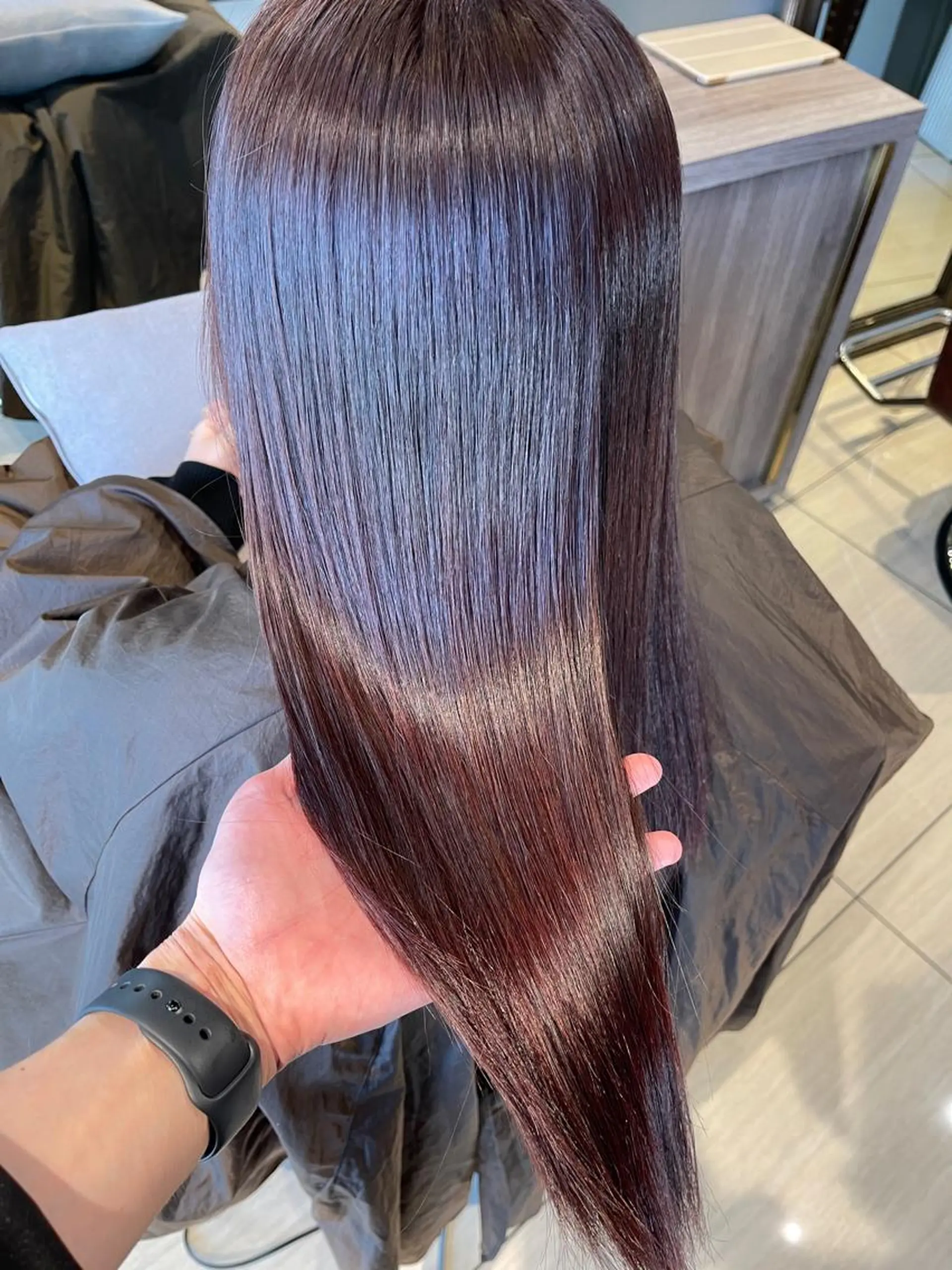 ロング トリートメント カット ヘアカラー トリートメント 六本木縮毛矯正/髪質 改善/LOANA鈴木のヘアスタイル