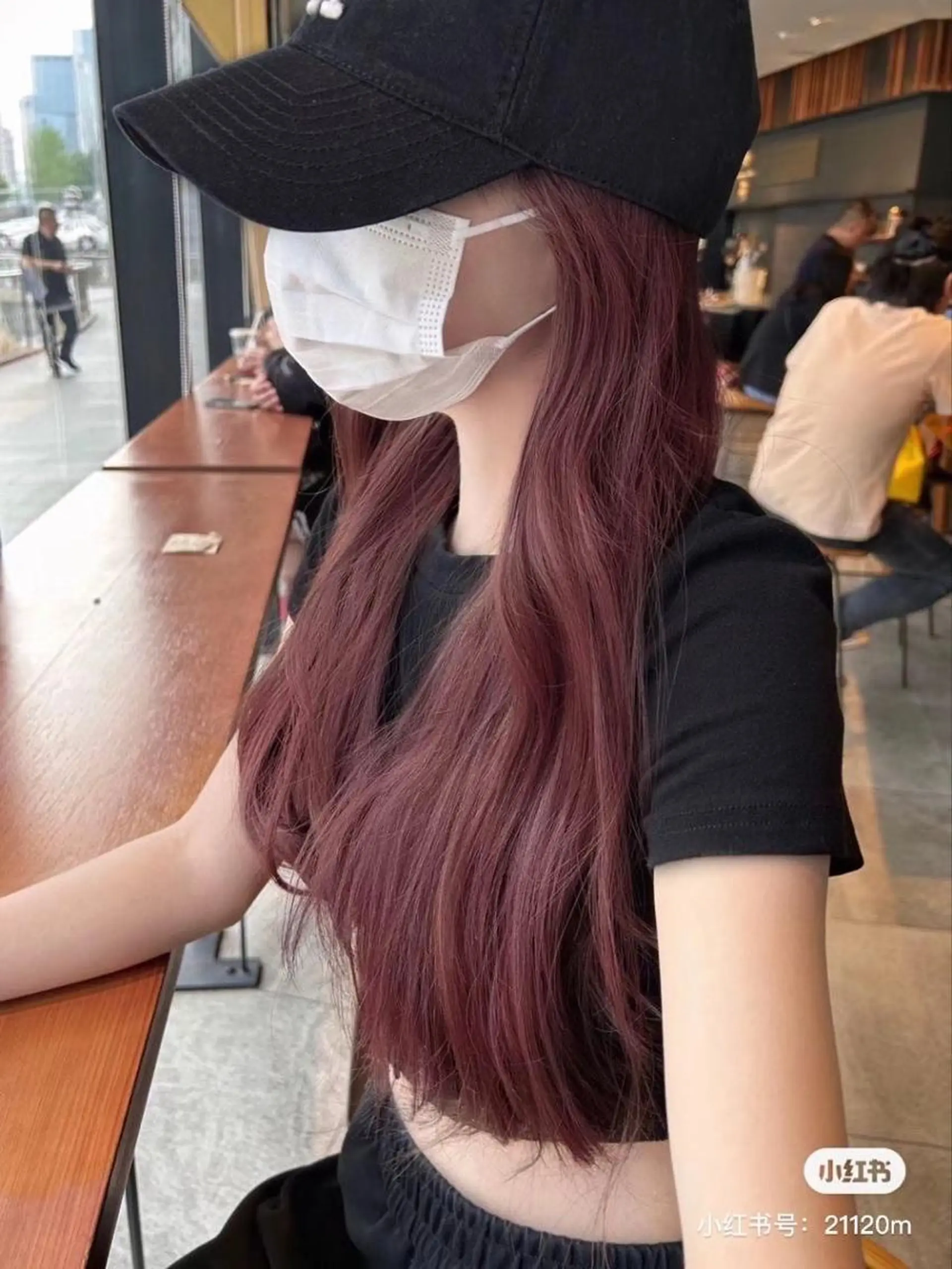 カラー うる艶ストレート♡透 明感カラー♡かずまるのヘアスタイル