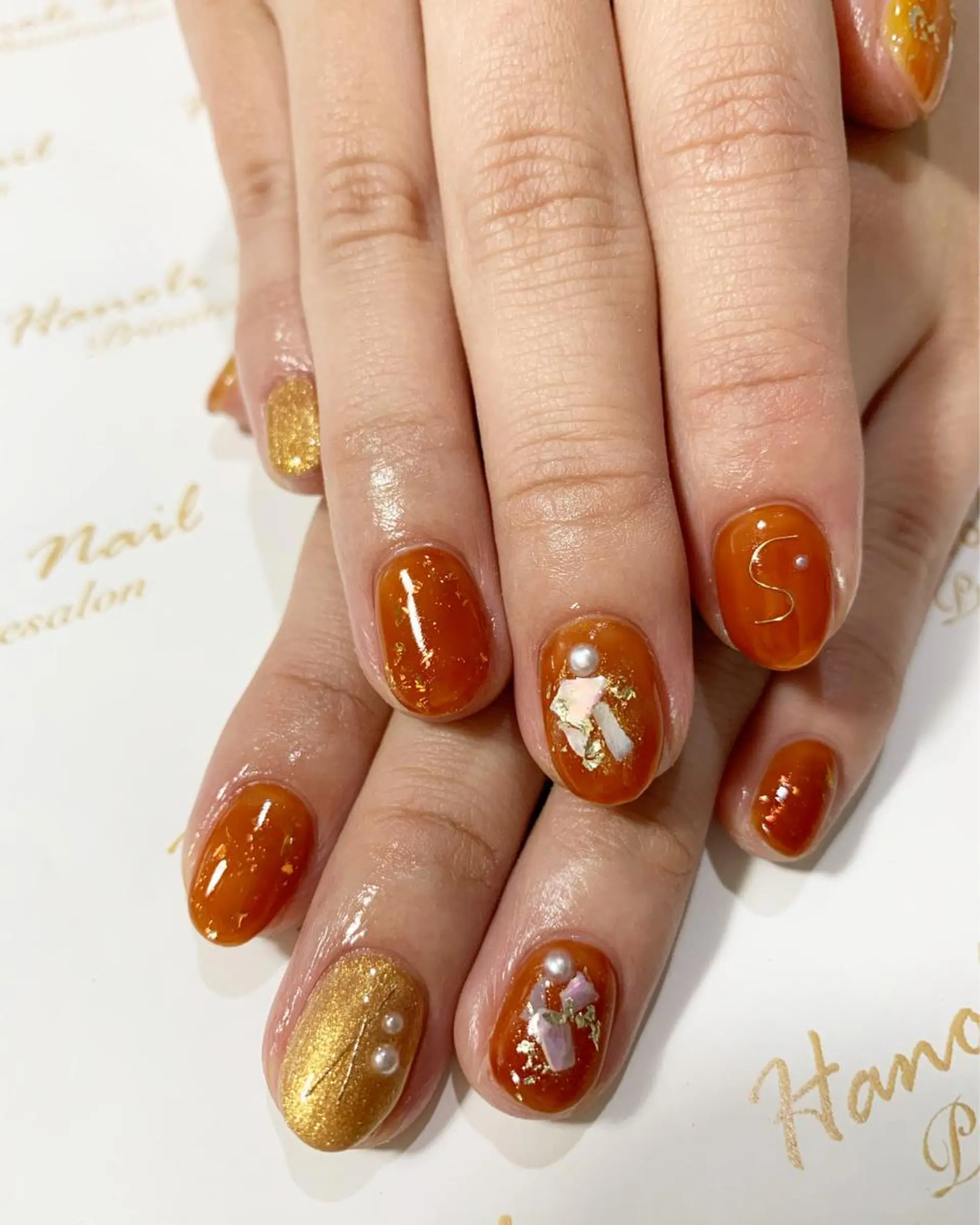 ネイル ハンドネイル 渡邊 亜貴のネイルデザイン