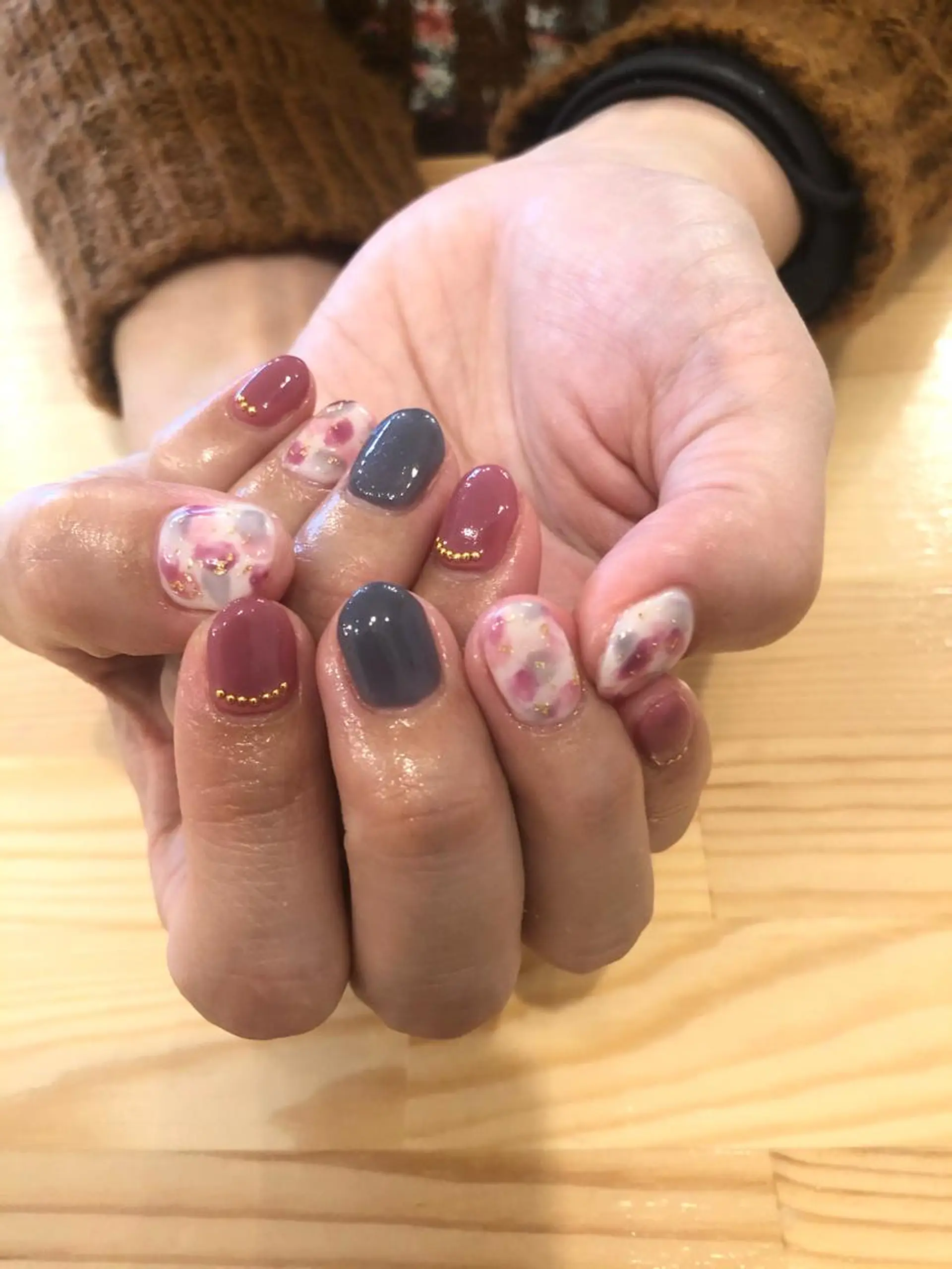 ネイル ハンドネイル NAIL Alaia 𓇼のネイルデザイン