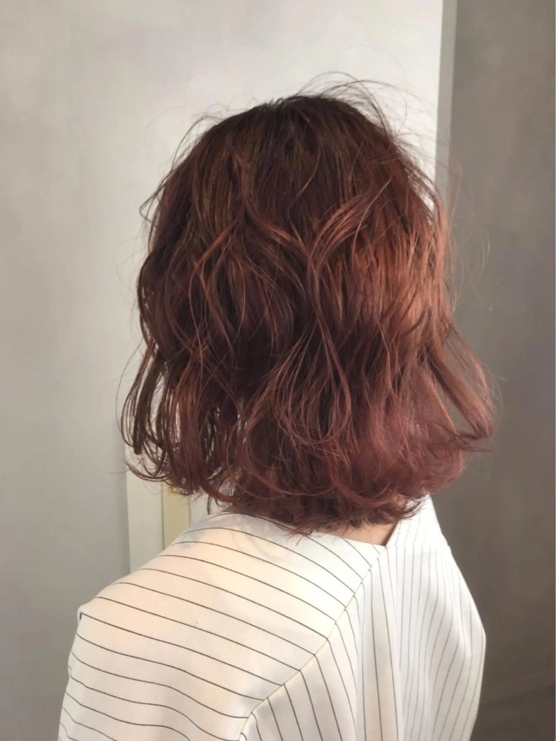 ミディアム カラー BROCANTE立川 karasawa.nのヘアスタイル