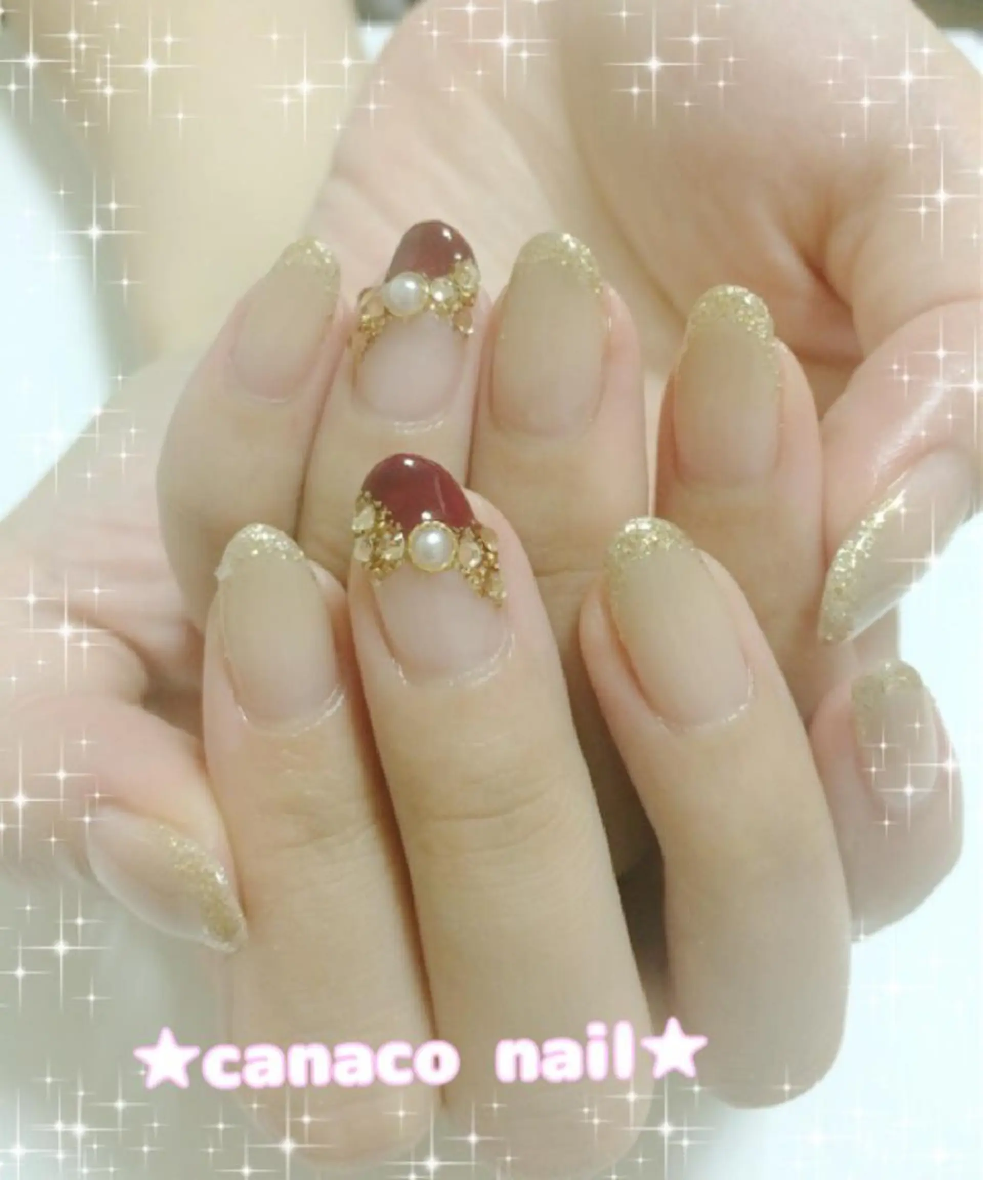 ネイル アートネイル ハンドネイル ハンドケア ベテランネイル cnc  nailのネイルデザイン