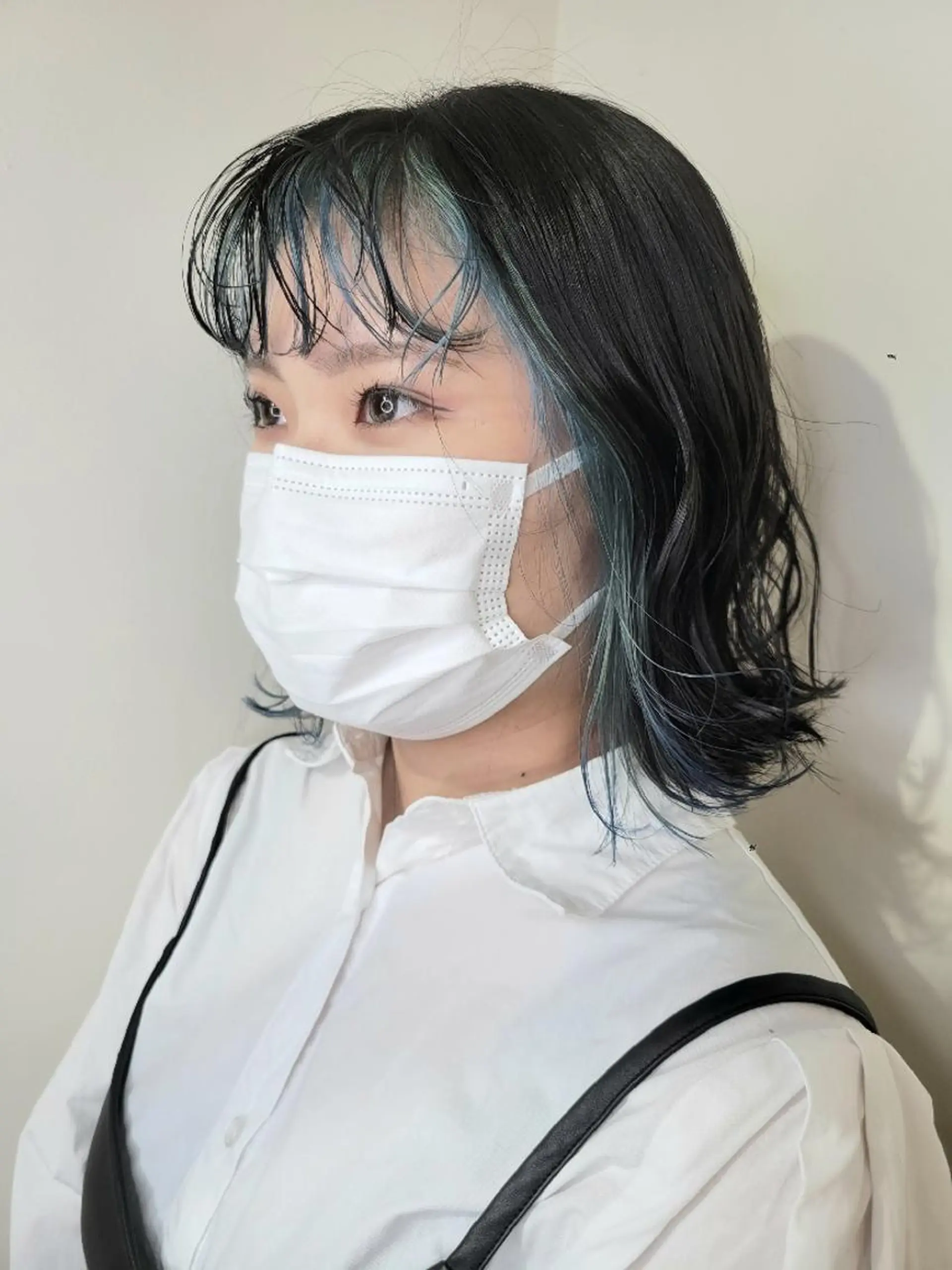 ミディアム カット ヘアカラー トリートメント 🇰🇷透明感×ハイ トーン🌟tomoのヘアスタイル