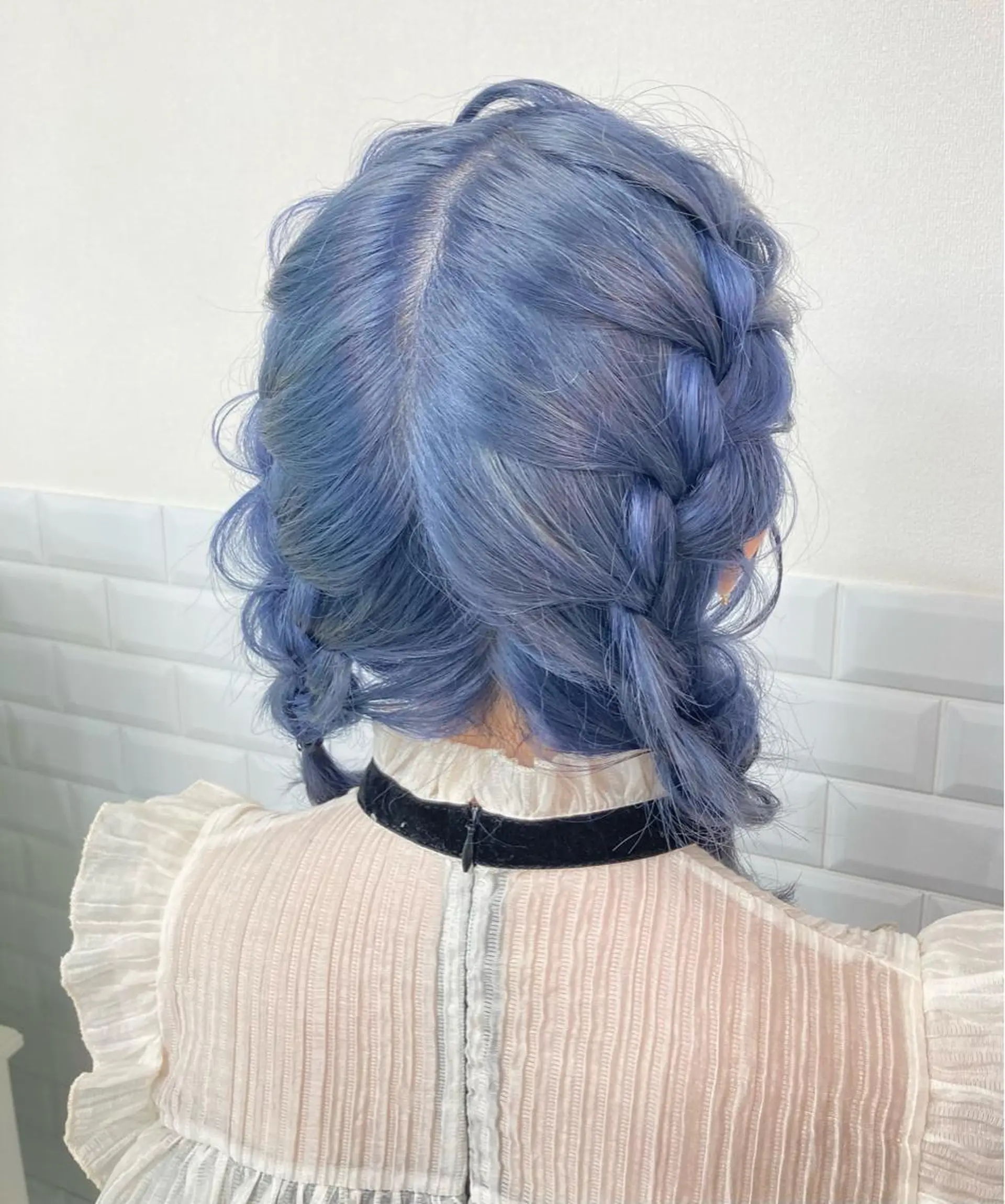 ミディアム カラー ヘアアレンジ ☁️hinako☁️ 1HAVANAのヘアスタイル