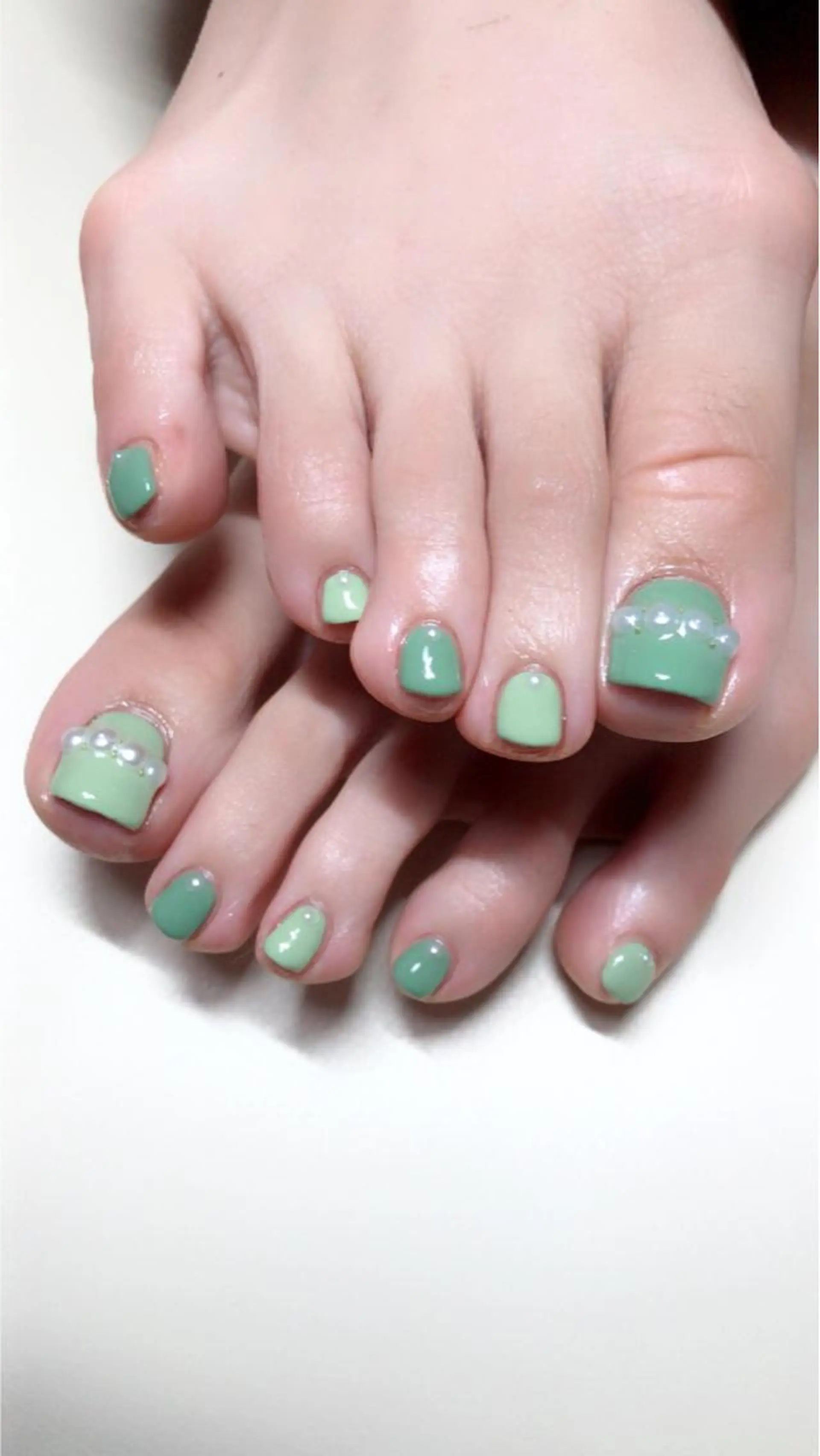 ネイル ネイル/耳つぼ /新ホワイトニングのネイルデザイン