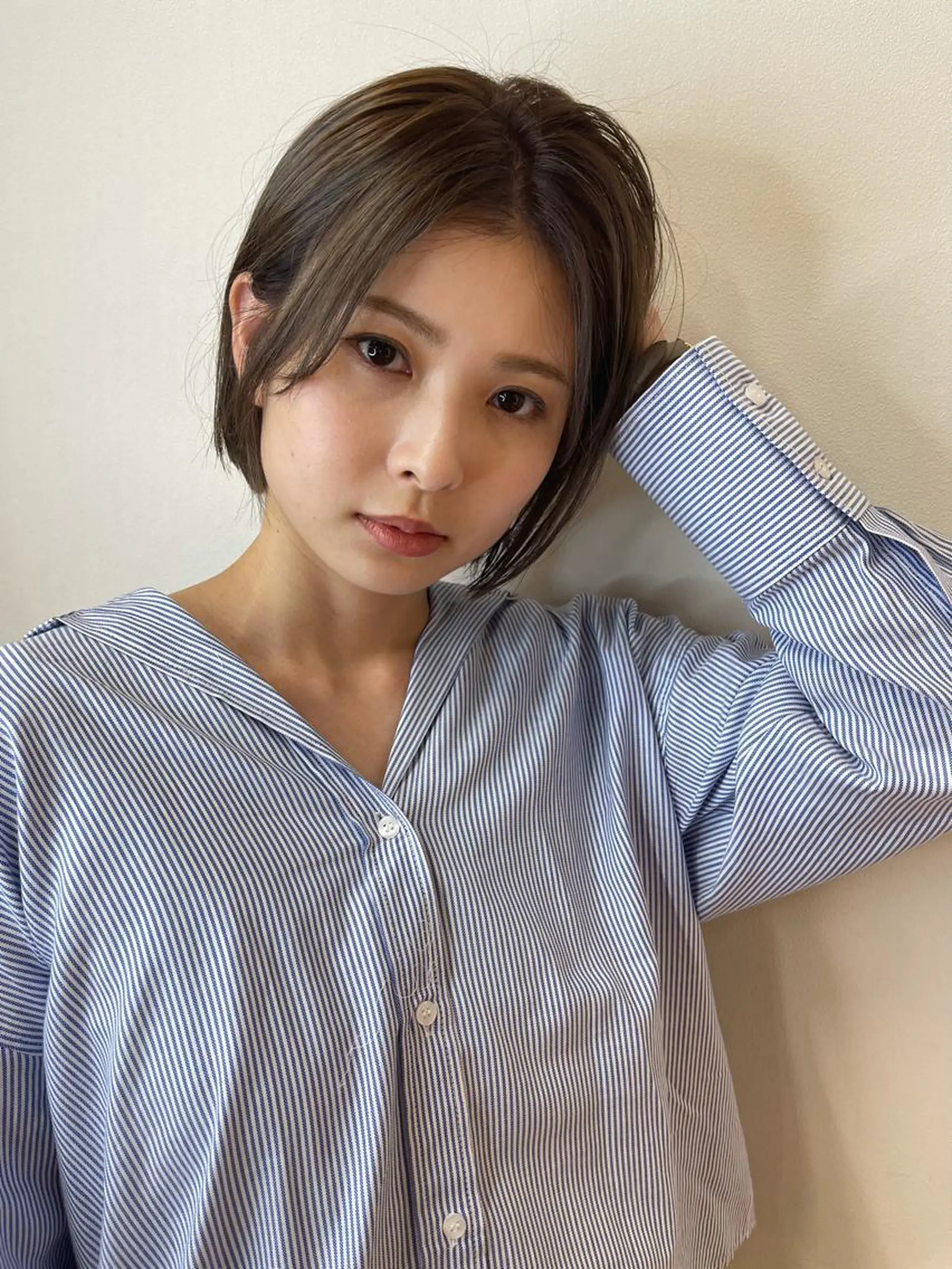 ショート 似合わせカット 小顔カット カット Room所属・西村 和樹のヘアスタイル