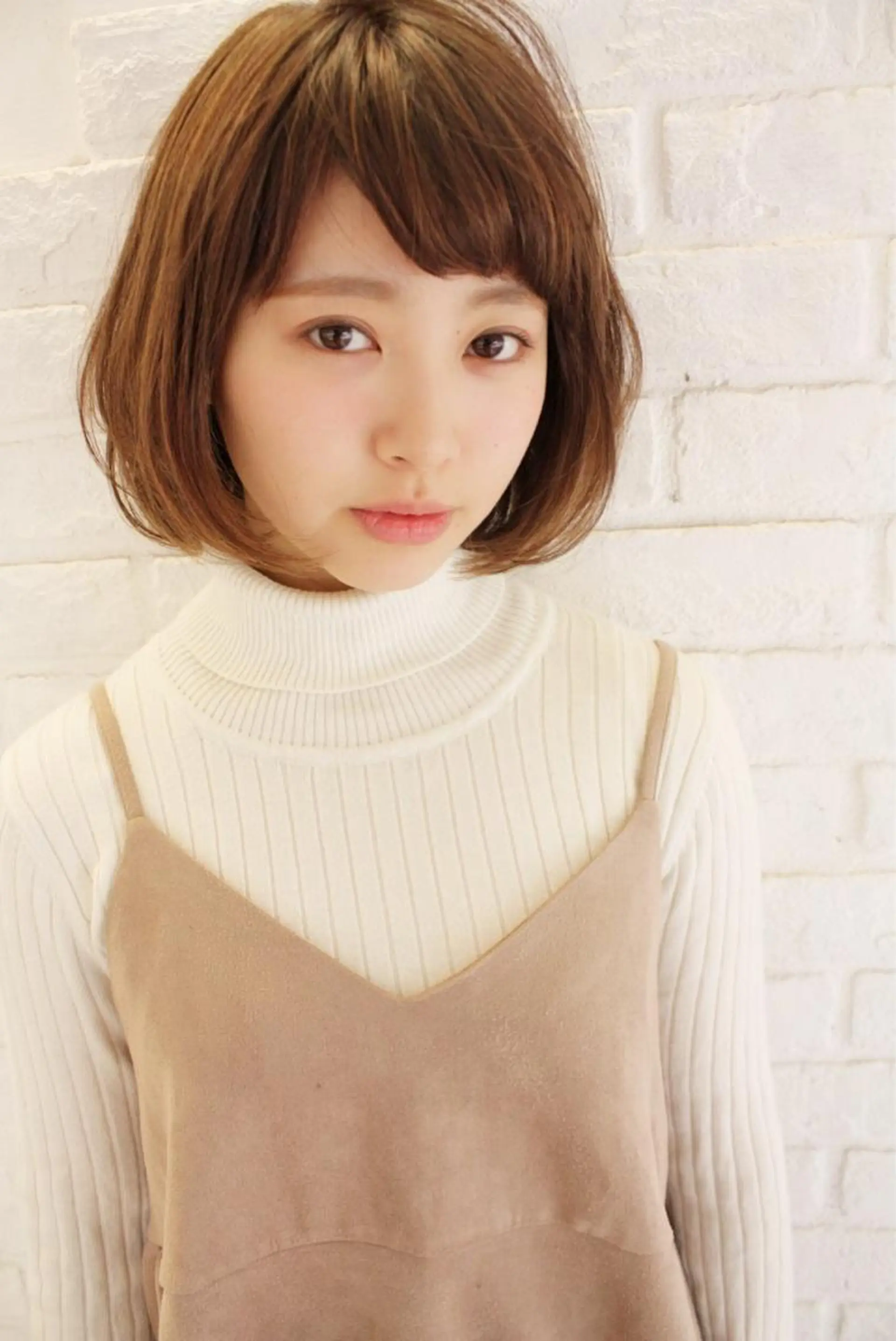 ショート カラー くせ毛 髪質改善 縮毛矯正 トリートメント tuuli トゥーリのヘアスタイル