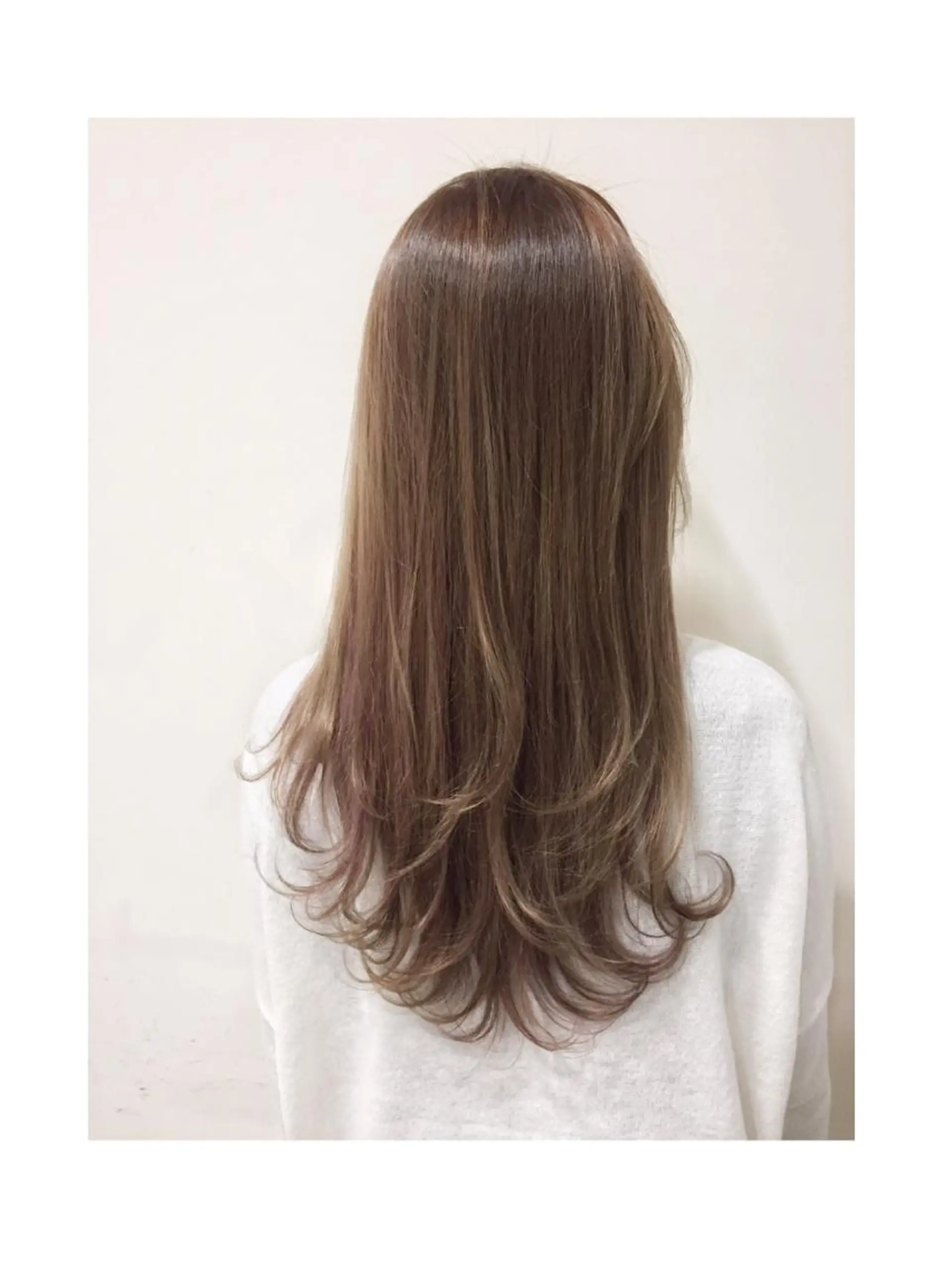 ショート ミディアム セミロング ロング カラー パーマ ヘアアレンジ メンズ キッズ ネイル まつエク エクステ／レイヤー 落合/心斎橋のヘアスタイル
