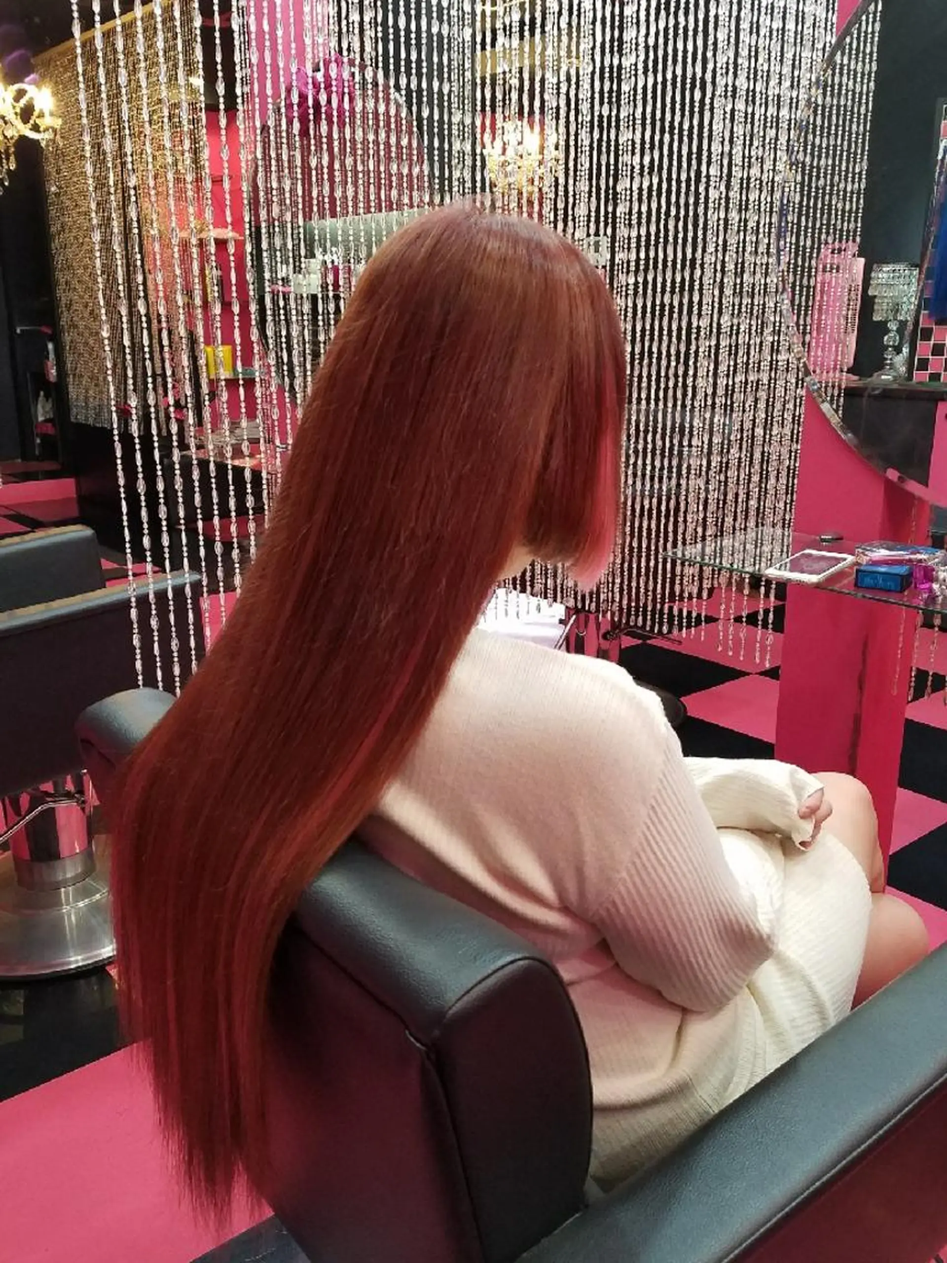 ロング カラー ブリーチ ダブルカラー エクステ 姫カット REMIX　by　  Love　hairのヘアスタイル