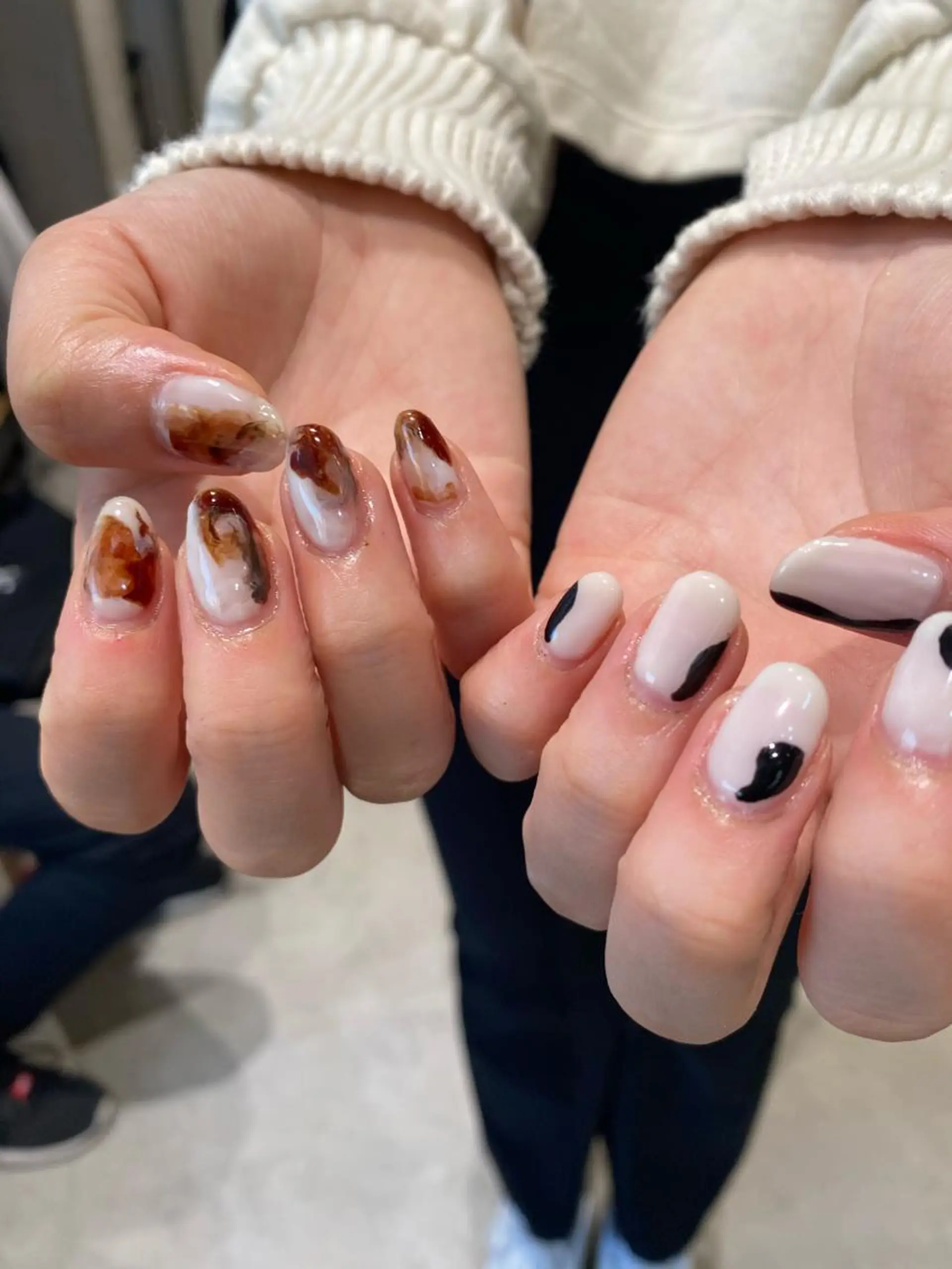 ネイル RISAKO 艶髪モテヘア🎀府中のヘアスタイル