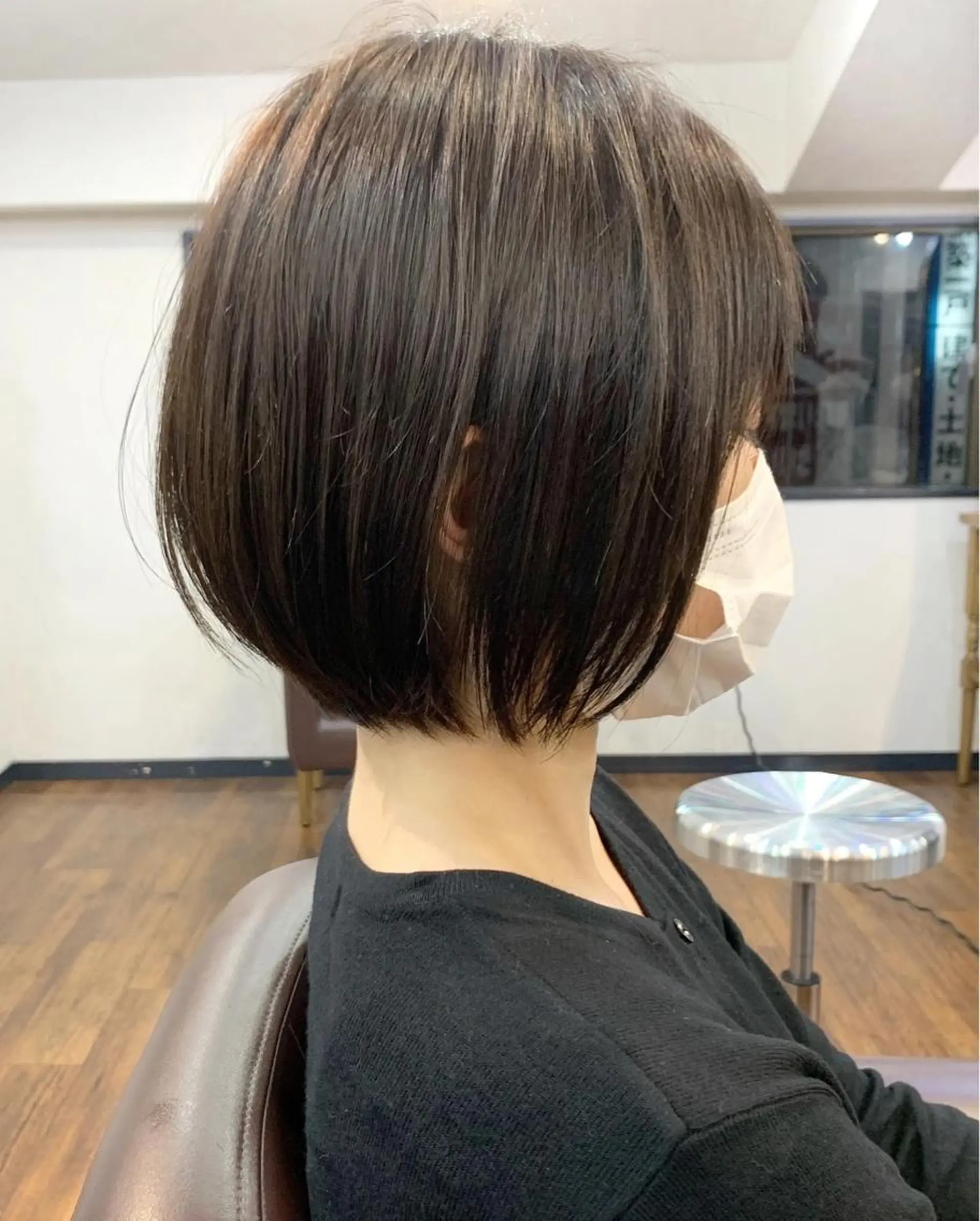 ショート 縮毛矯正/ショート/ レイヤー/畑中正敏のヘアスタイル