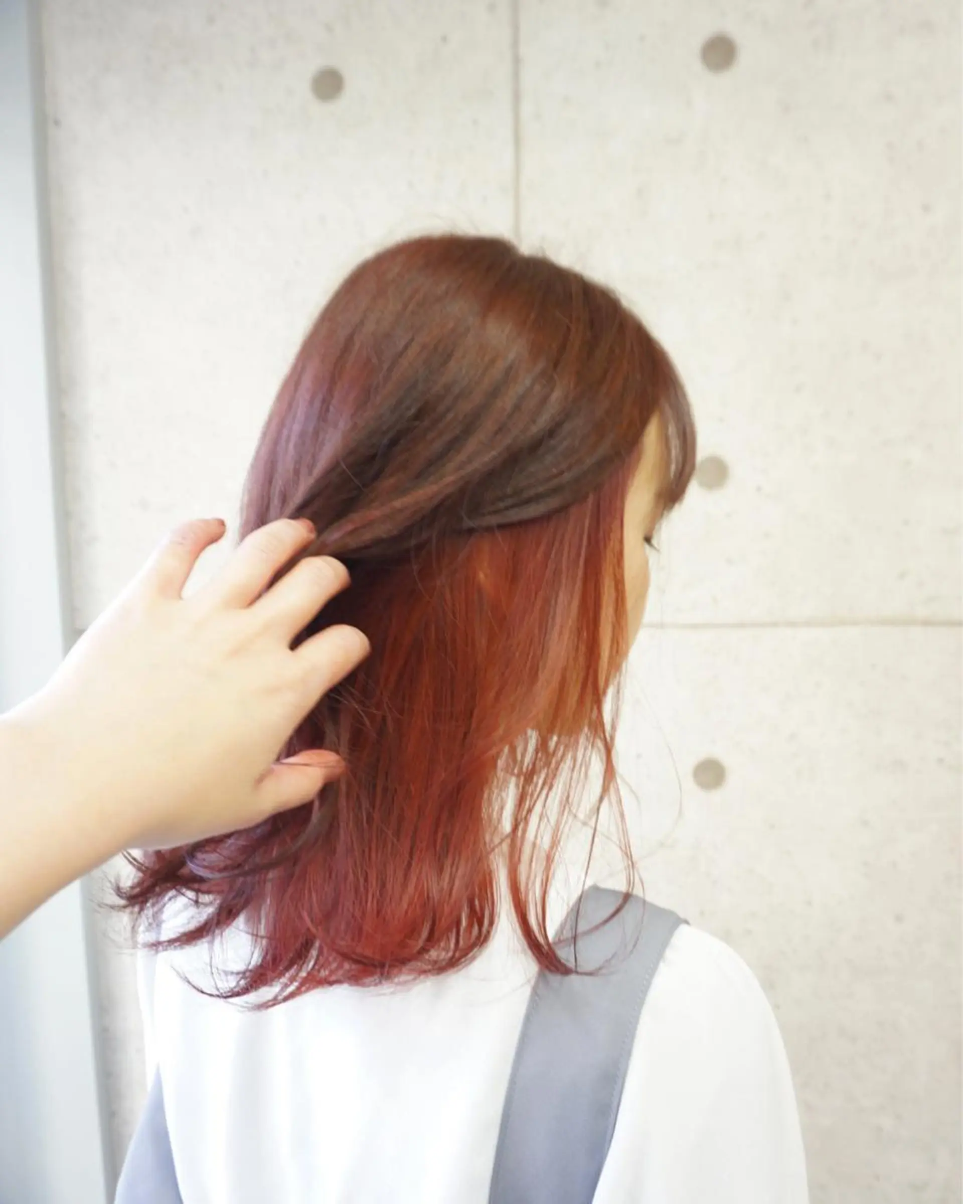 セミロング 羽田 hadaのヘアスタイル