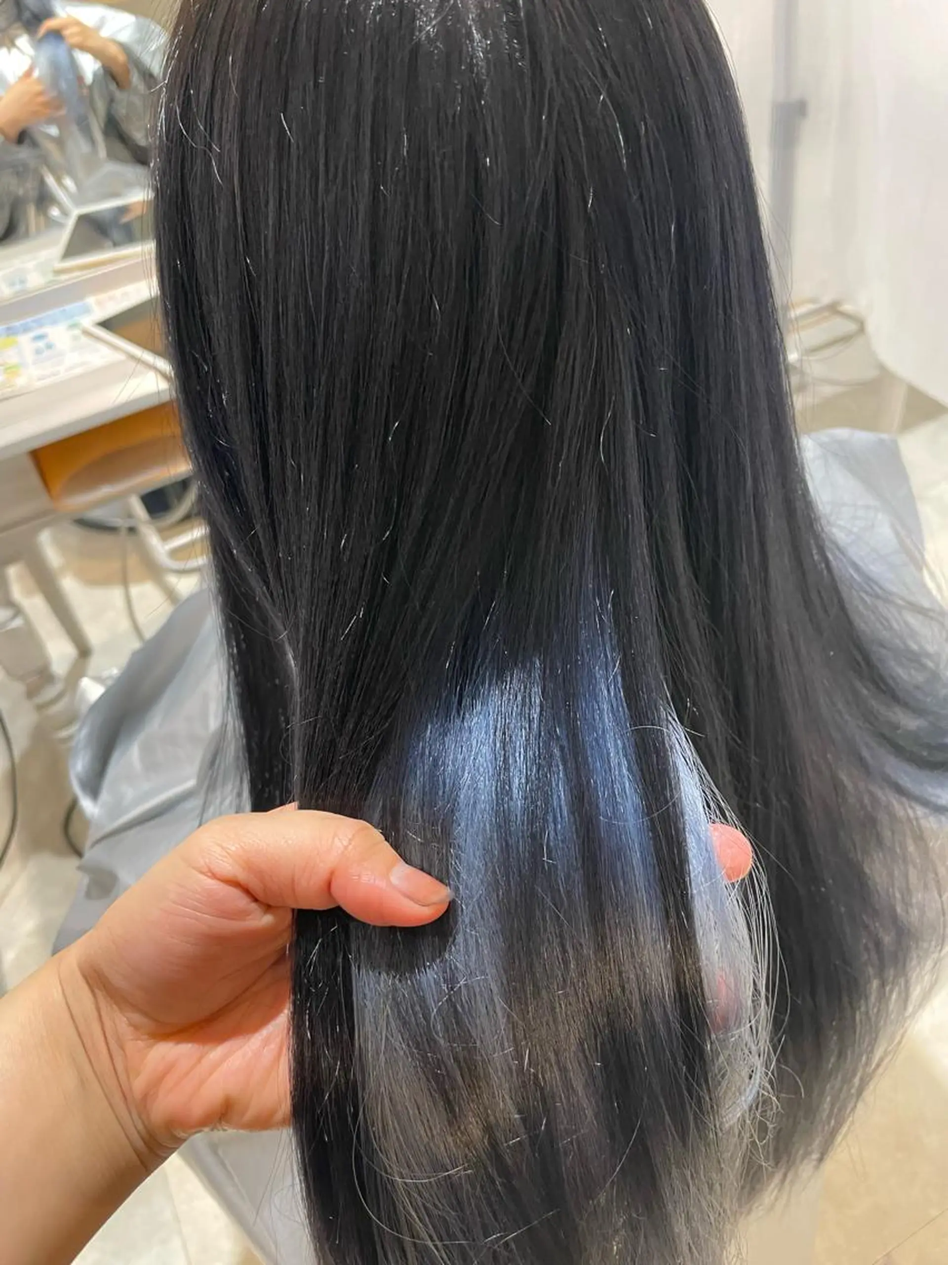 ロング カラー ブルーカラー パープルカラー 🎨 SHIORI🥀のヘアスタイル