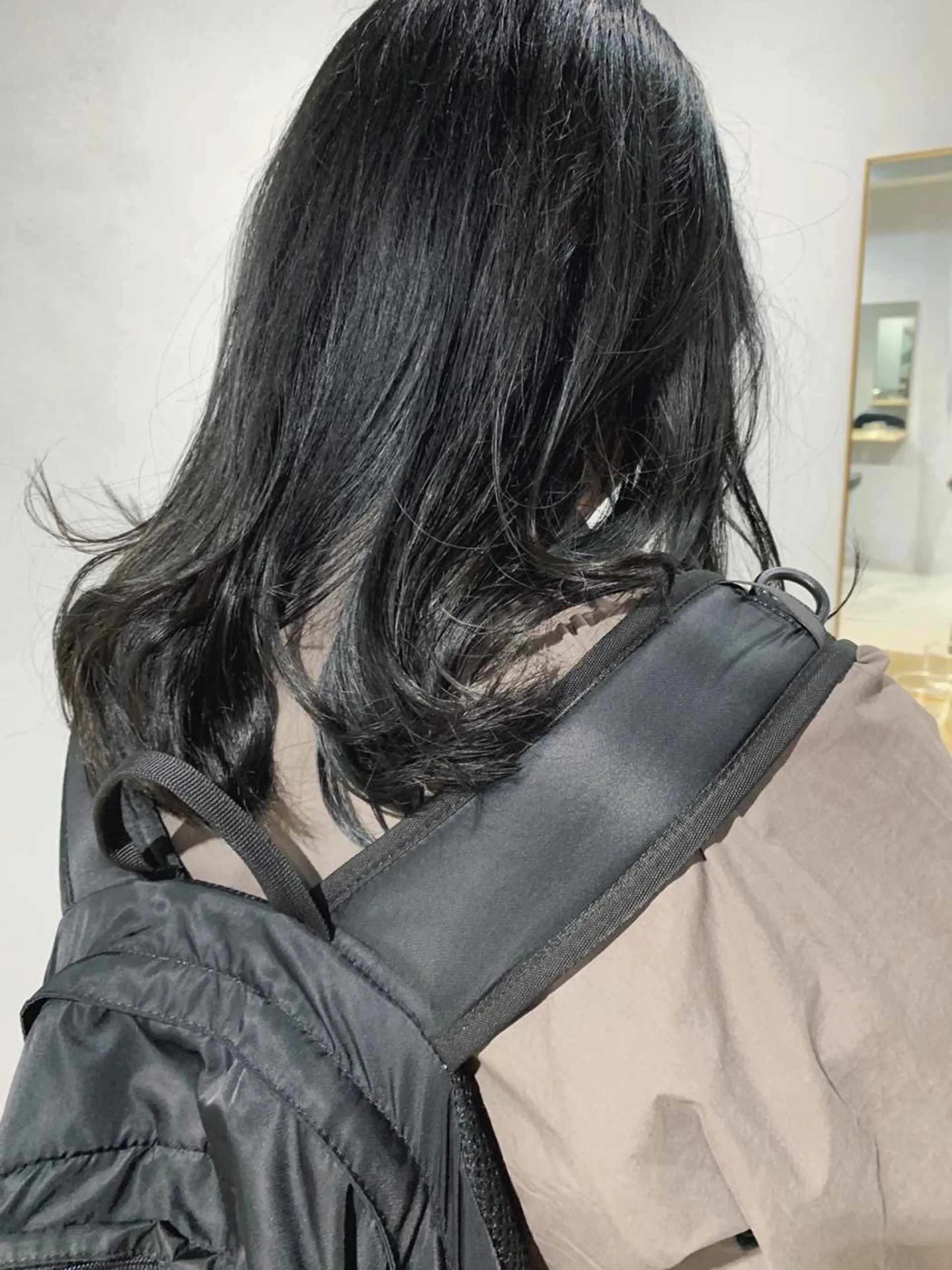 カラー ボブパーマコテ巻き風 パーマNo1深江秀平のヘアスタイル