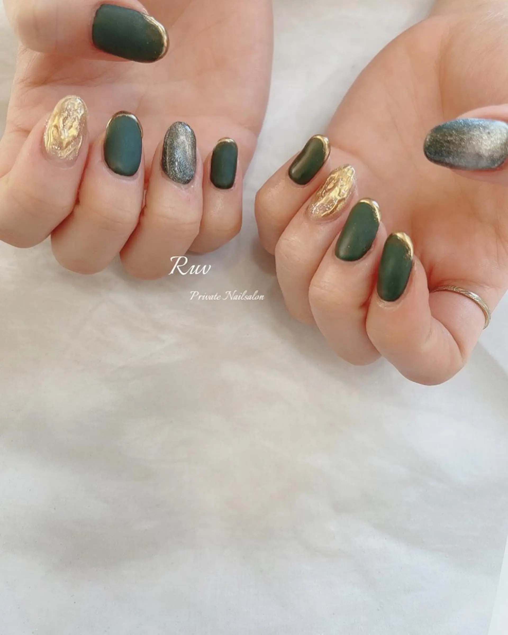 ネイル ハンドネイル プライベート ネイルサロン　ルヴのネイルデザイン