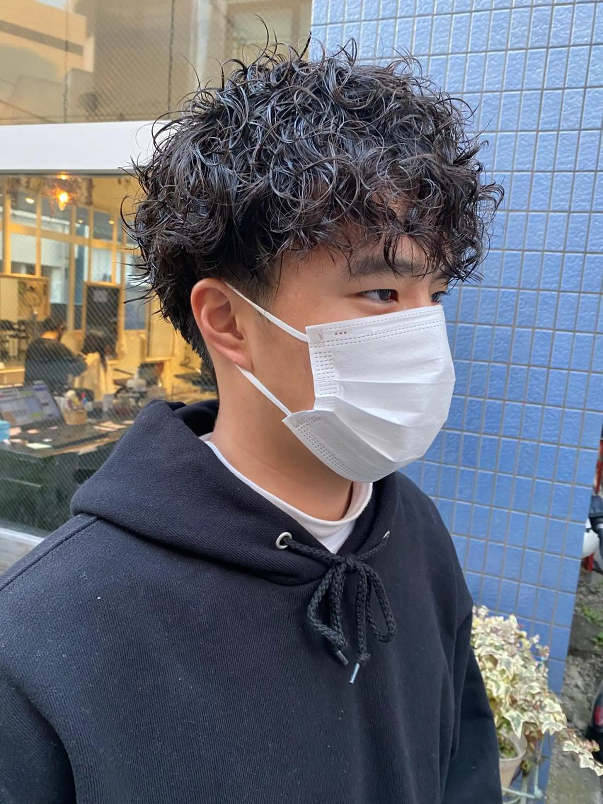 ショート カット パーマ バレイヤージュ職人 🔥代表YU-SHIのヘアスタイル