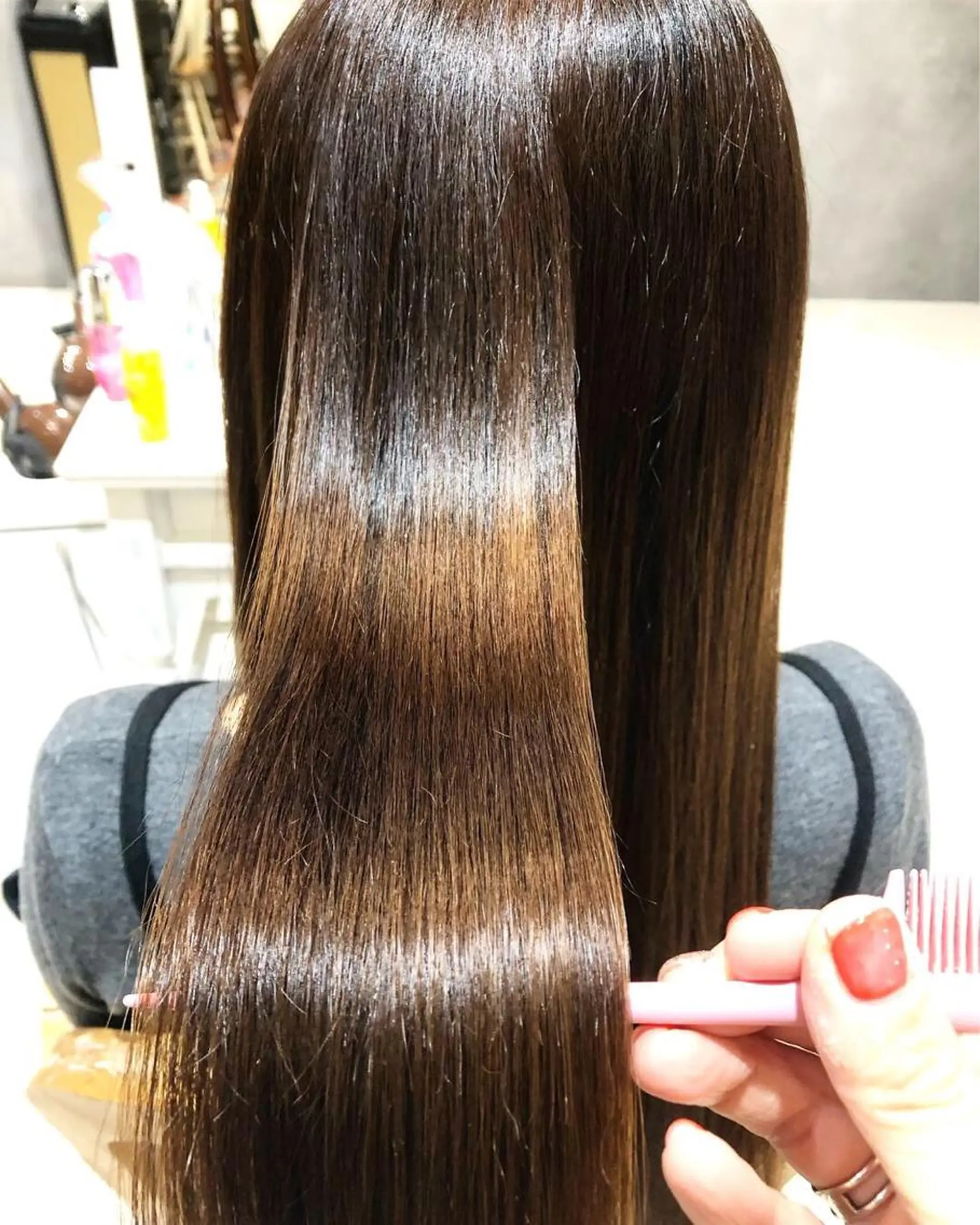 ロング 長谷川 沙紀のヘアスタイル