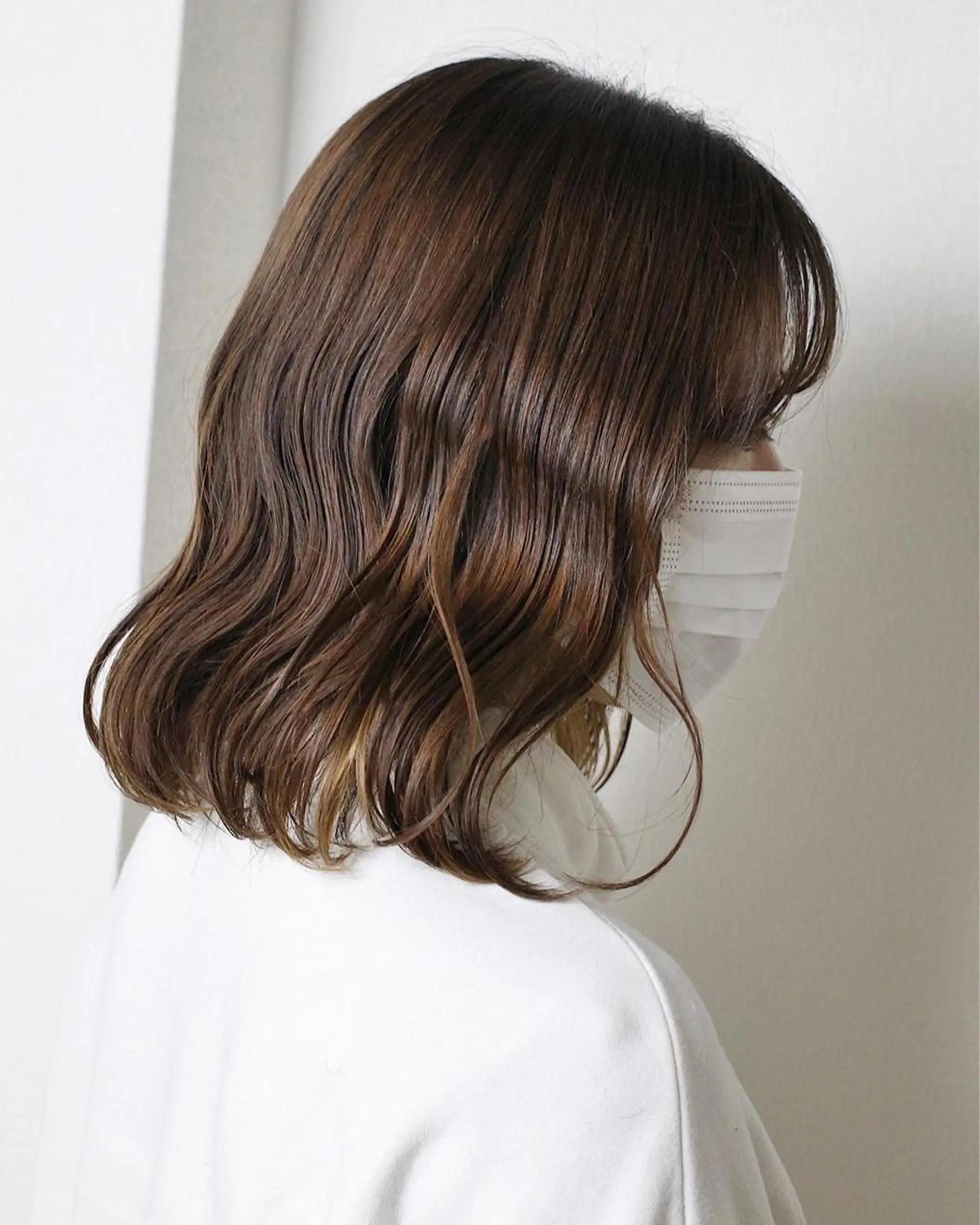 ミディアム カット 土居 正季のヘアスタイル
