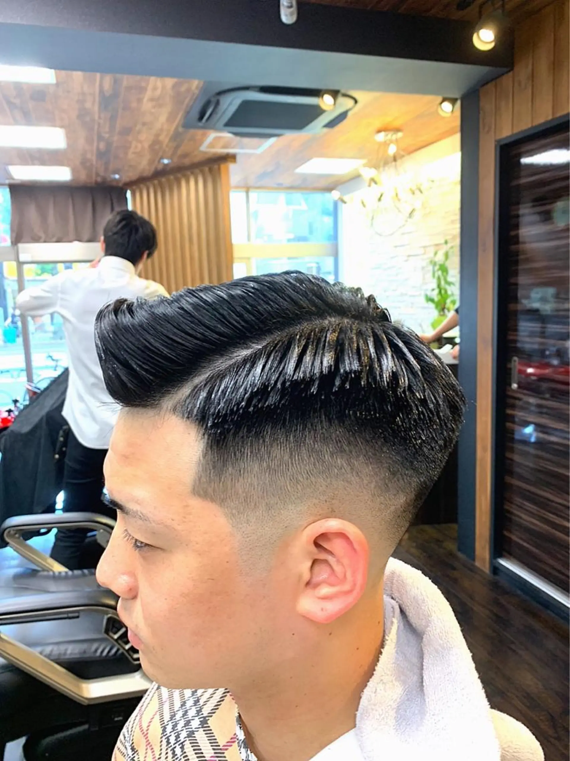 メンズ フェードカット 高橋 流耀のヘアスタイル