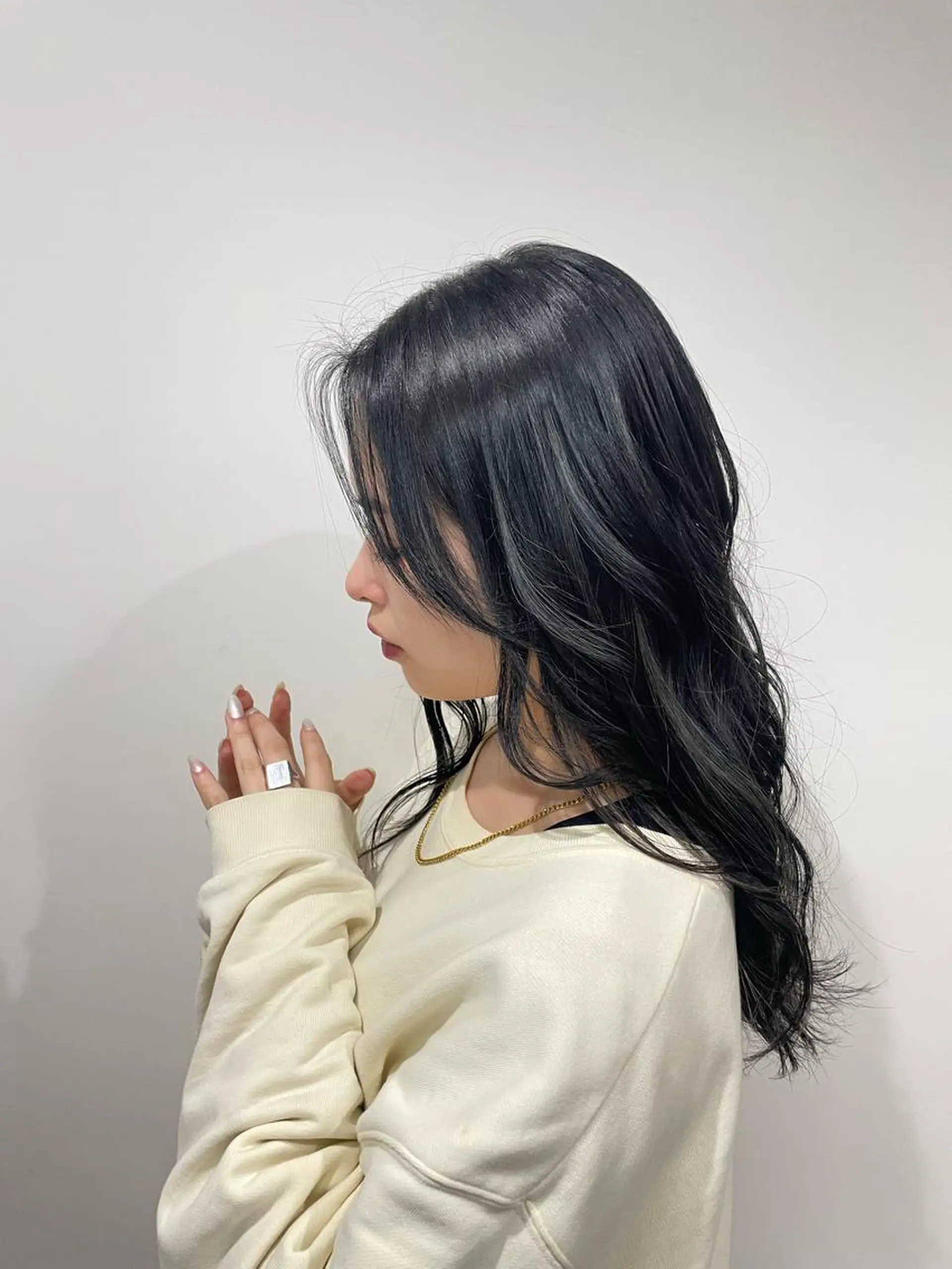 ロング カラー 菊池 遼/透明感 /韓国レイヤー/艶感のヘアスタイル