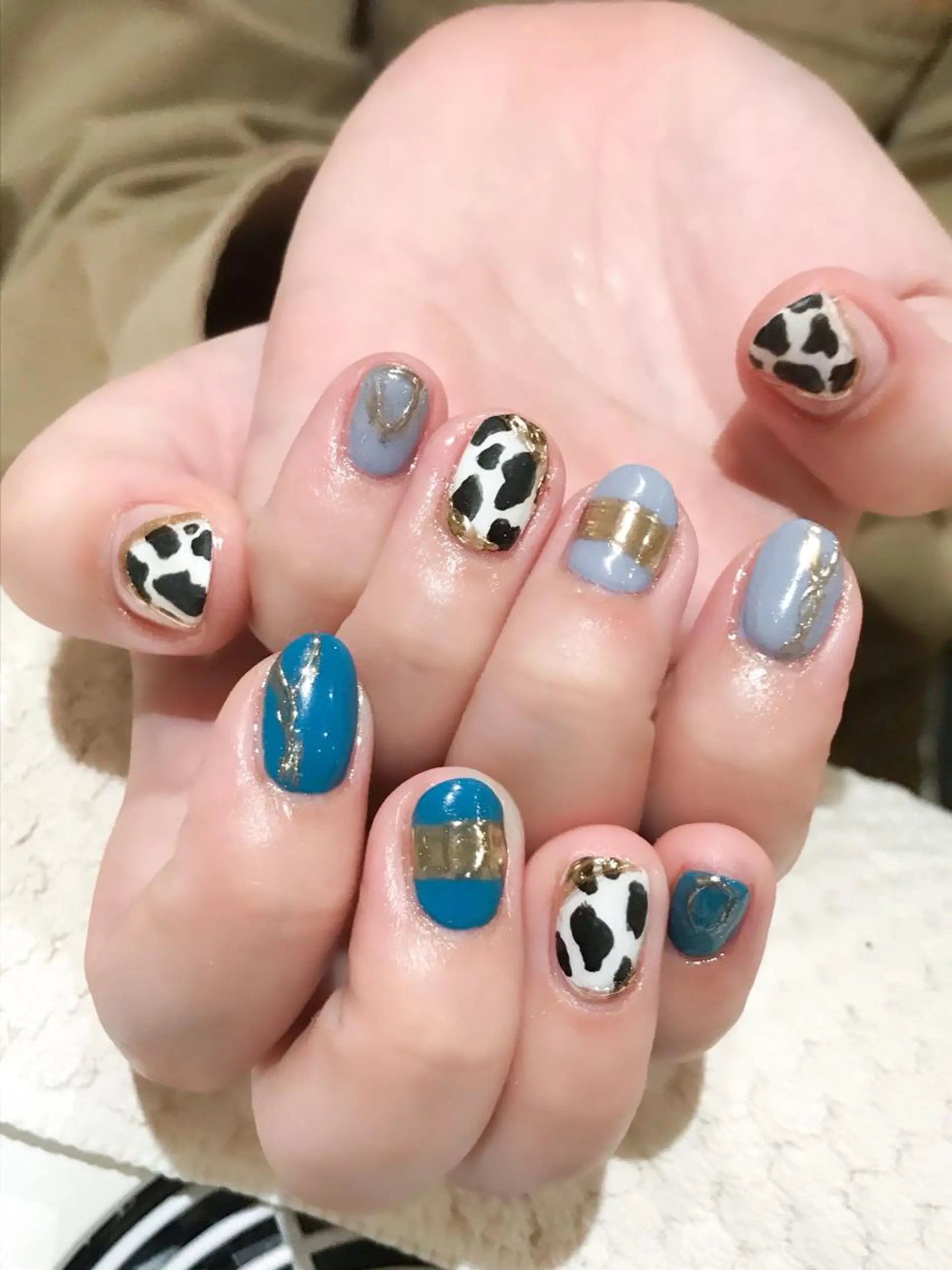 ネイル アニマル柄 Nyanco Nailのネイルデザイン