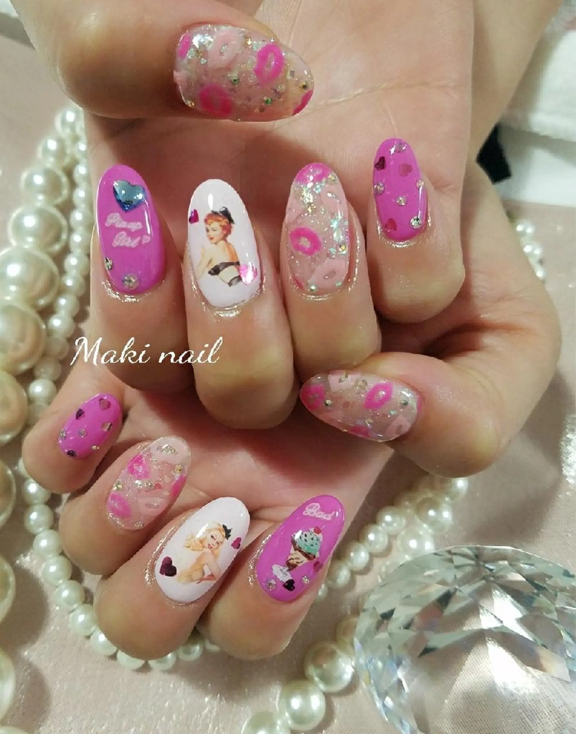 ショート ネイル ジェルネイル   MAKI NAILのネイルデザイン