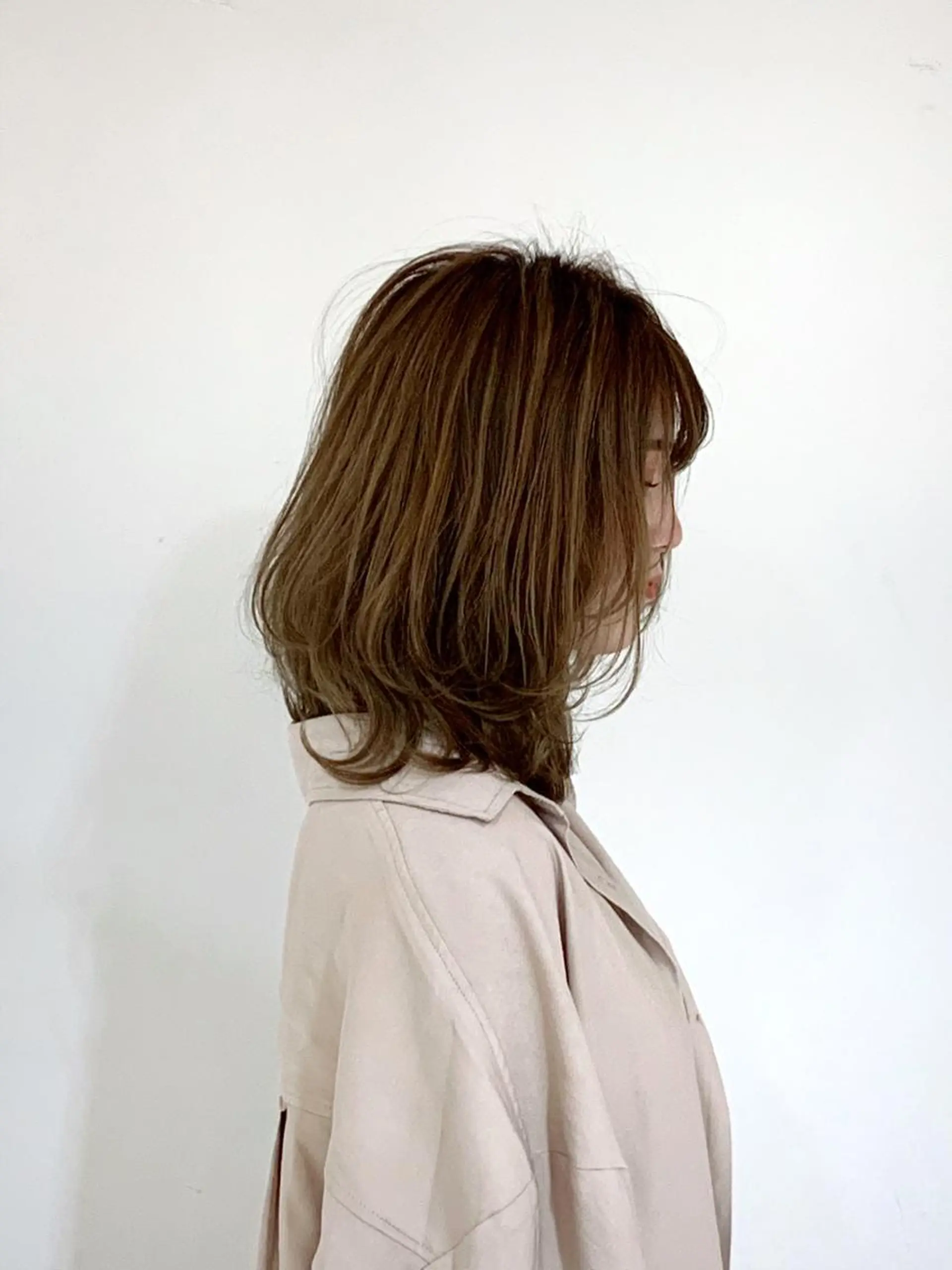 ミディアム 坪井 彰吾のヘアスタイル