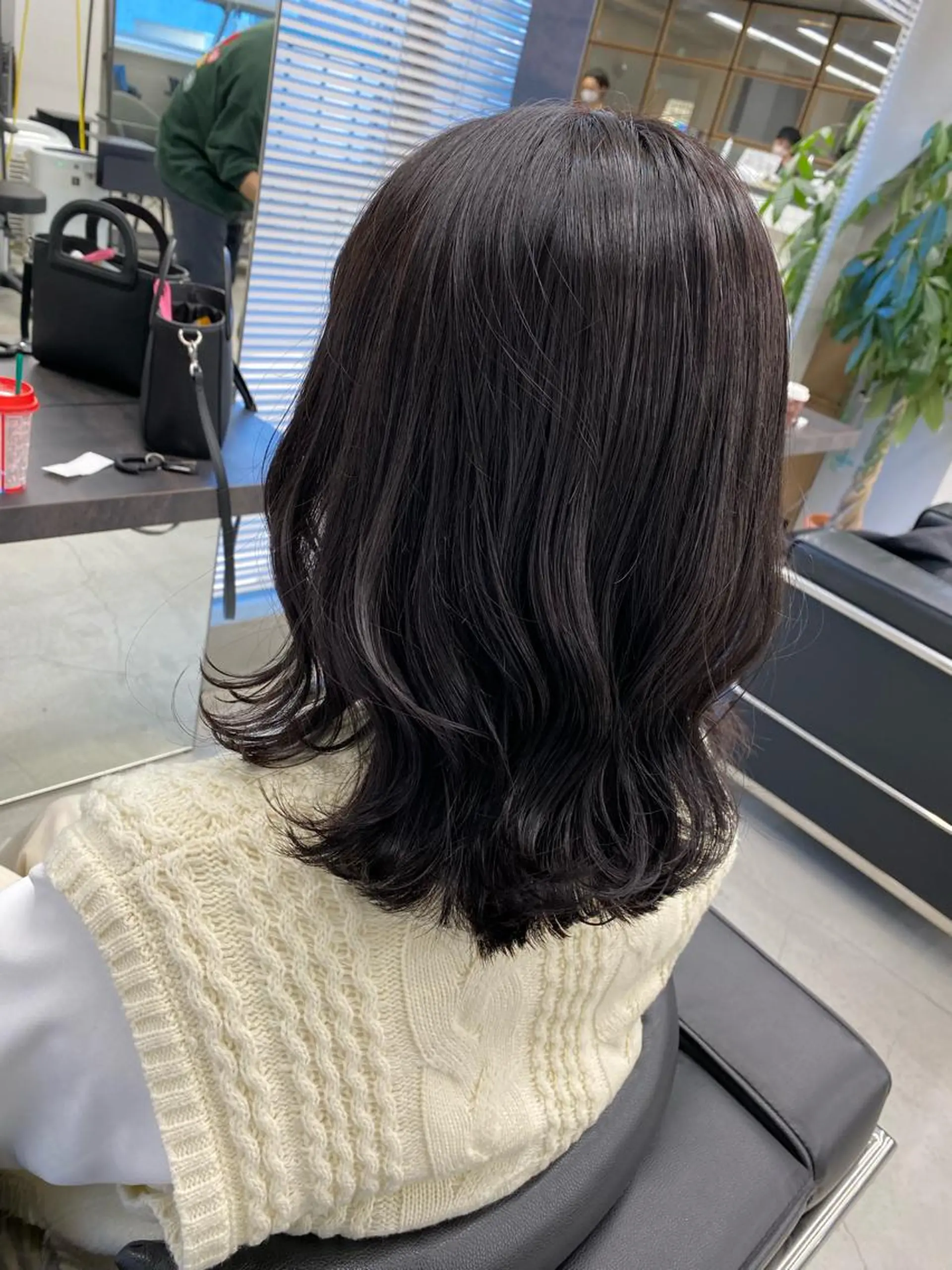 ミディアム ヘアカラー 🌼渋谷韓国レイヤー 桑尾幸奈🌼のヘアスタイル