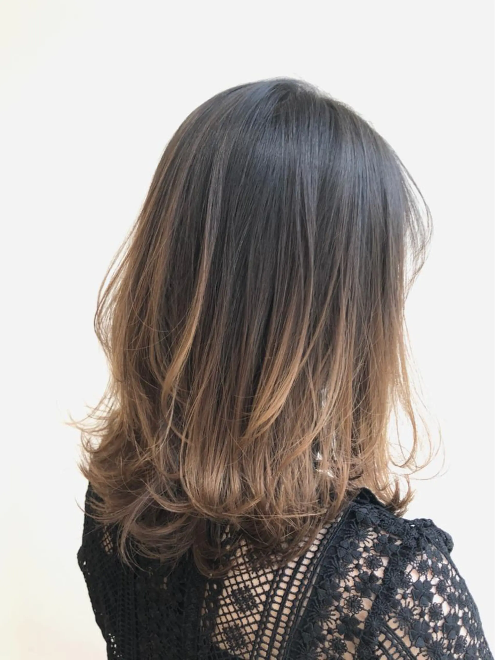 ミディアム 似合わせ艶髪カラー ❤️ハダユミのヘアスタイル