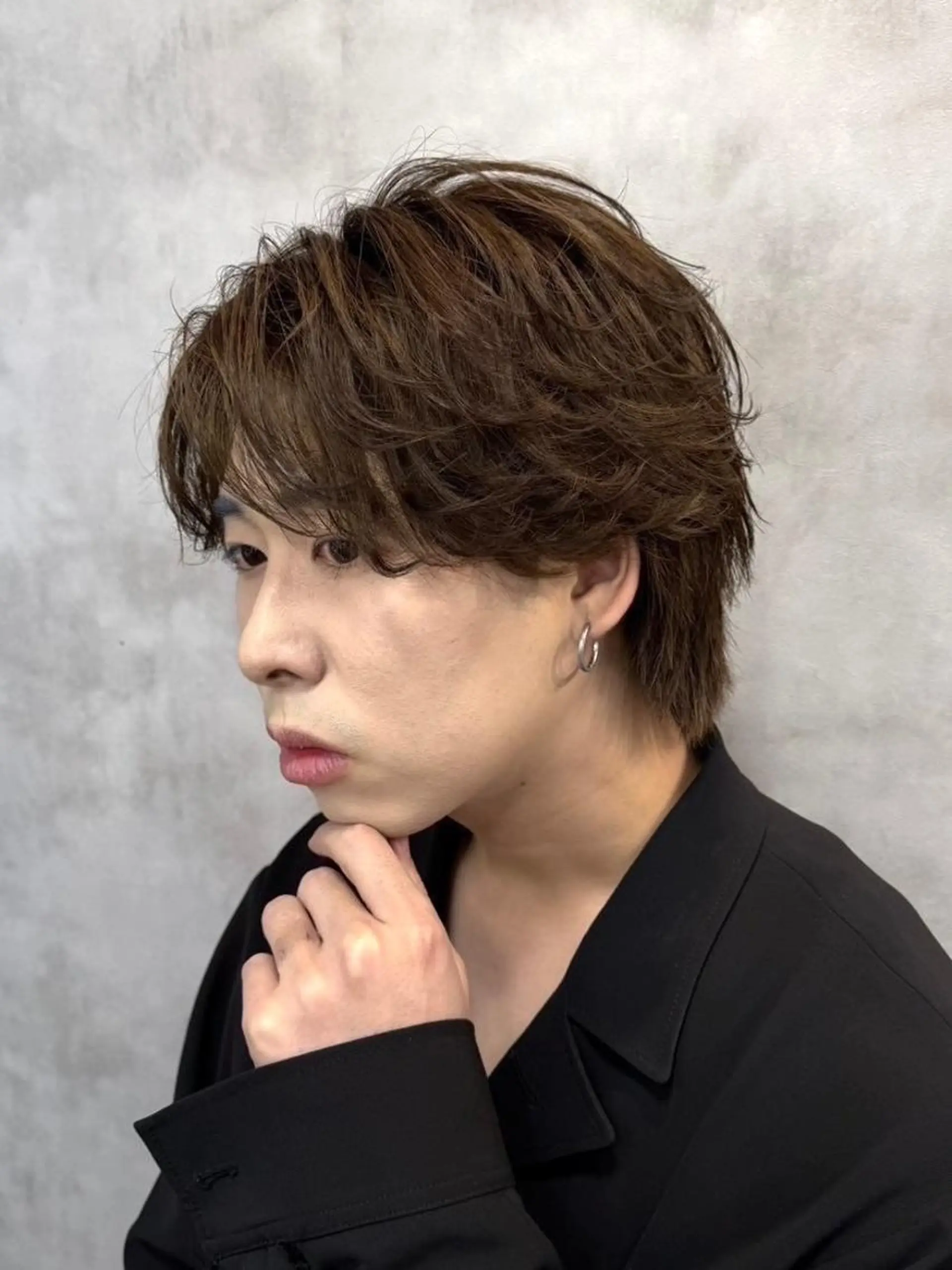 カラー パーマ メンズ フェザーパーマ メンズパーマ 🔥メンズ 特化スタイリスト🔥のヘアスタイル