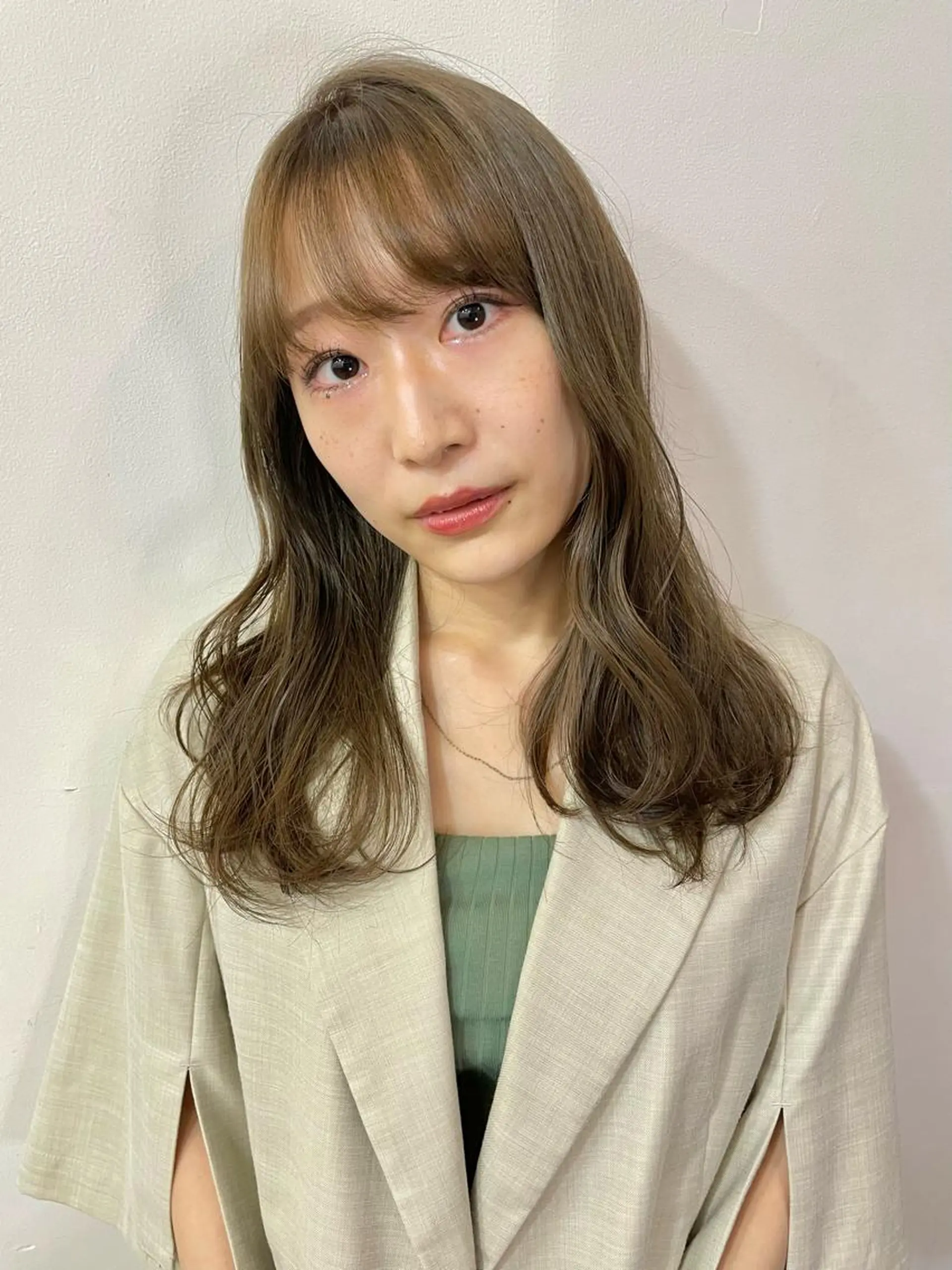 ロング カラー ベージュカラー 透明感カラー ツヤ美髪💐 髪質改善/高山愛来のヘアスタイル