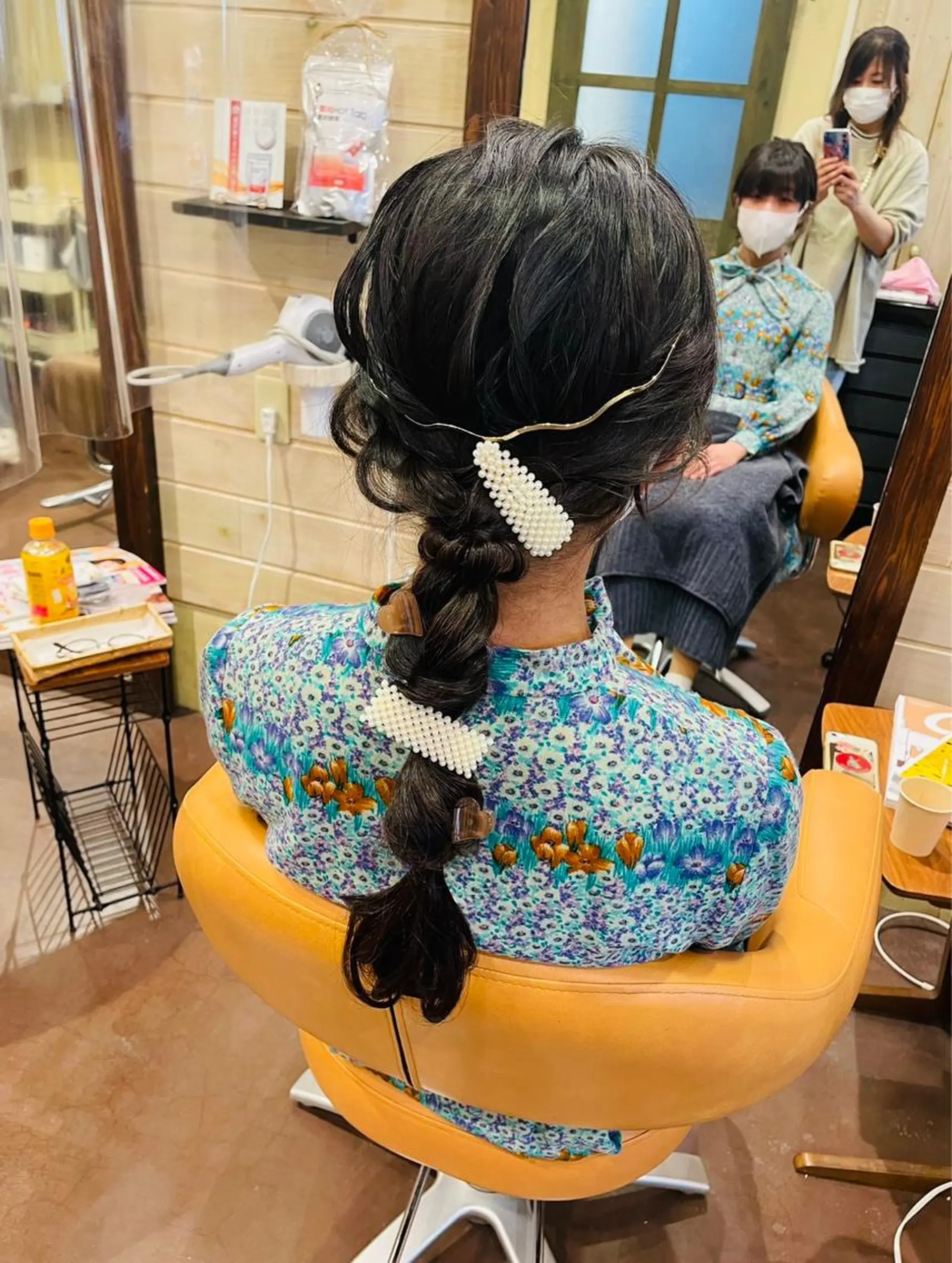 ヘアアレンジ 君山 希美のヘアスタイル