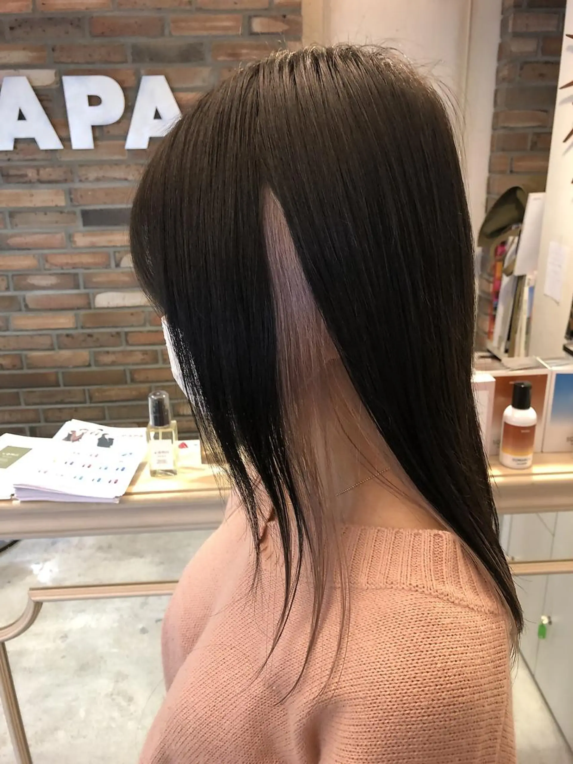 ミディアム カラー デザインカラー🎨 下北沢 / 磯部のヘアスタイル