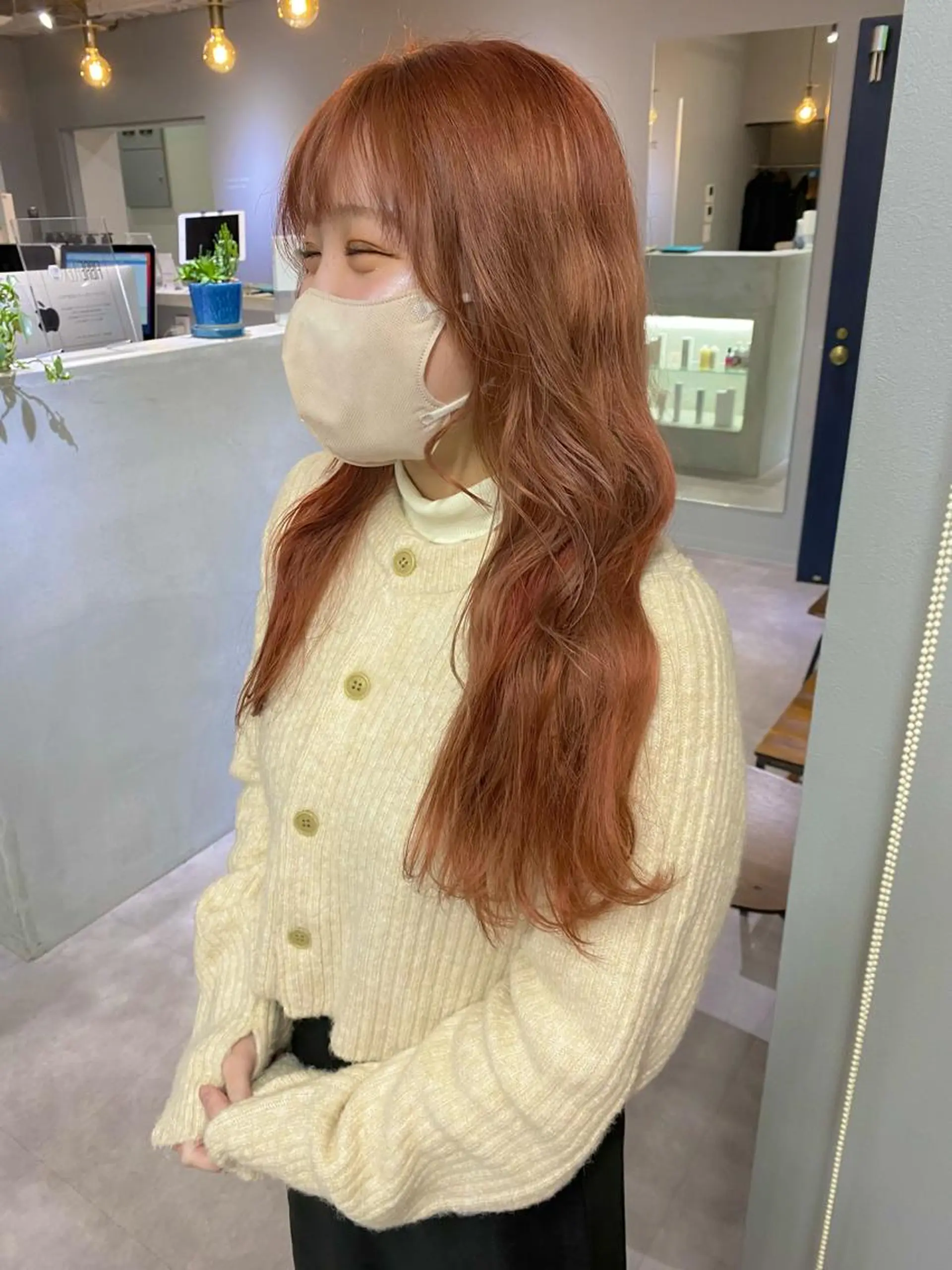 ロング カラー きよはらちさき🍑 柔らかカラー🌱🫧のヘアスタイル