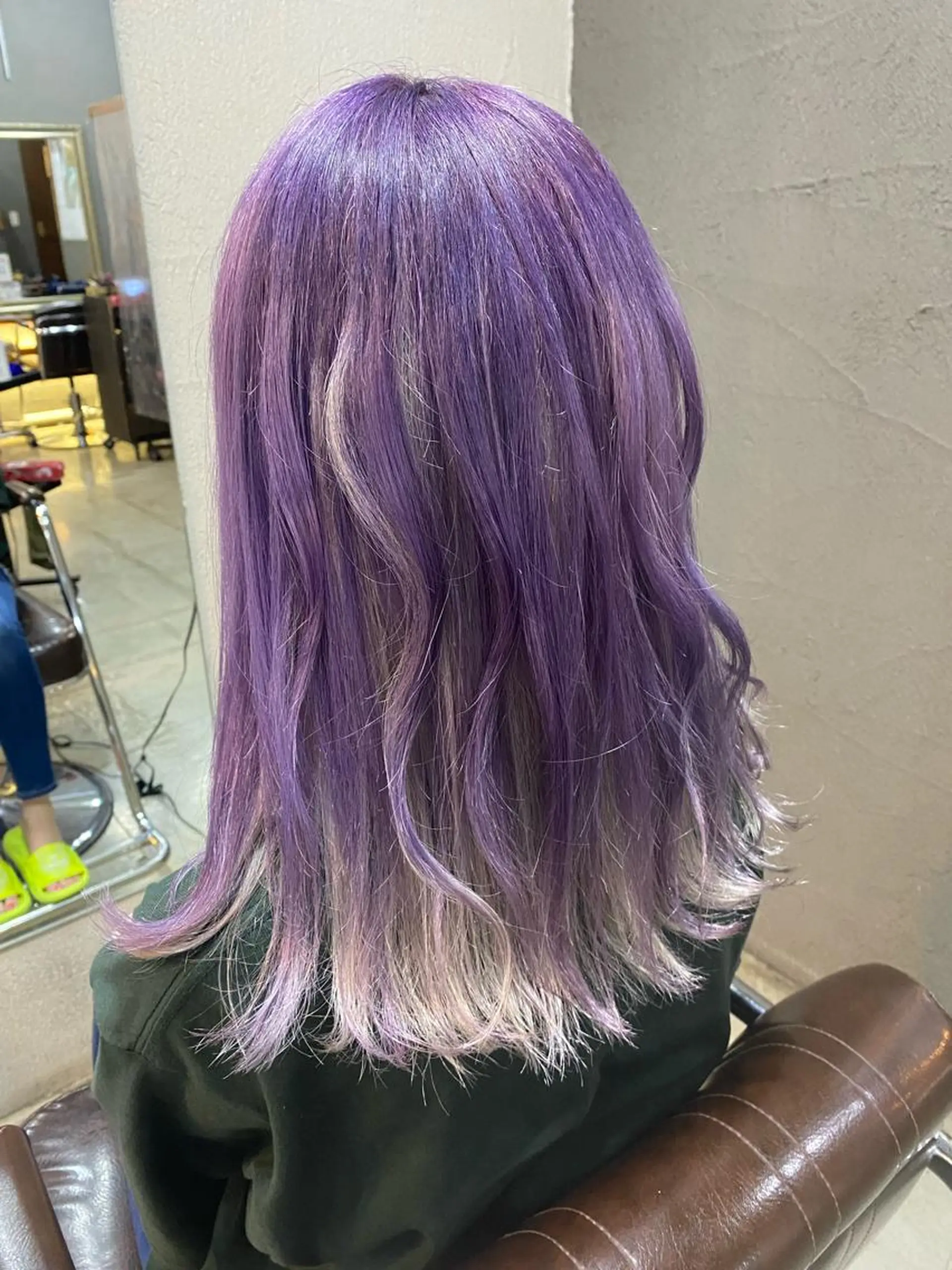 ロング カラー ヘアカラー トリートメント 桜田 修未のヘアスタイル