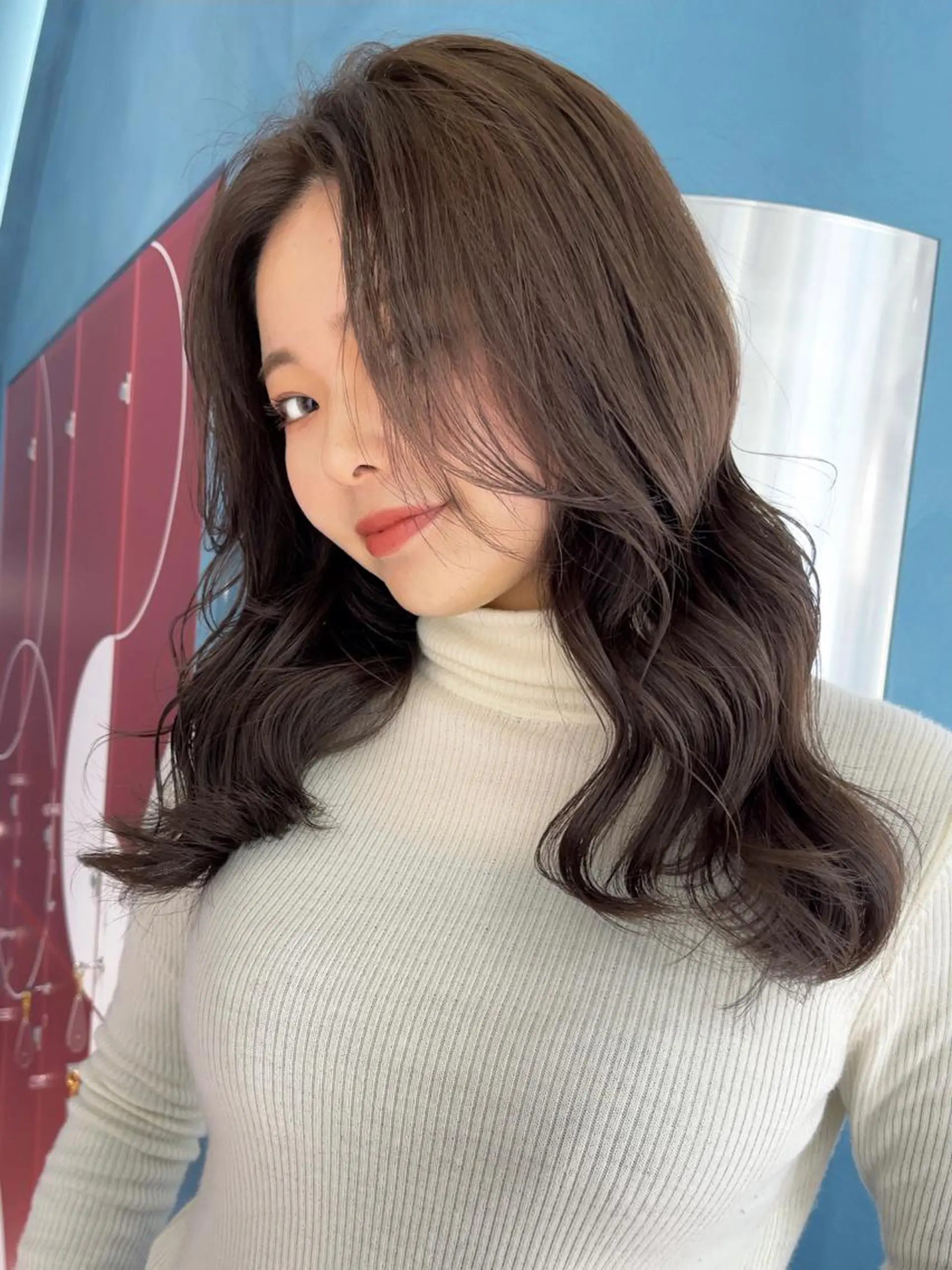 ミディアム カラー ヘアカラー fuuka/ ハイトーン/海外ヘアのヘアスタイル