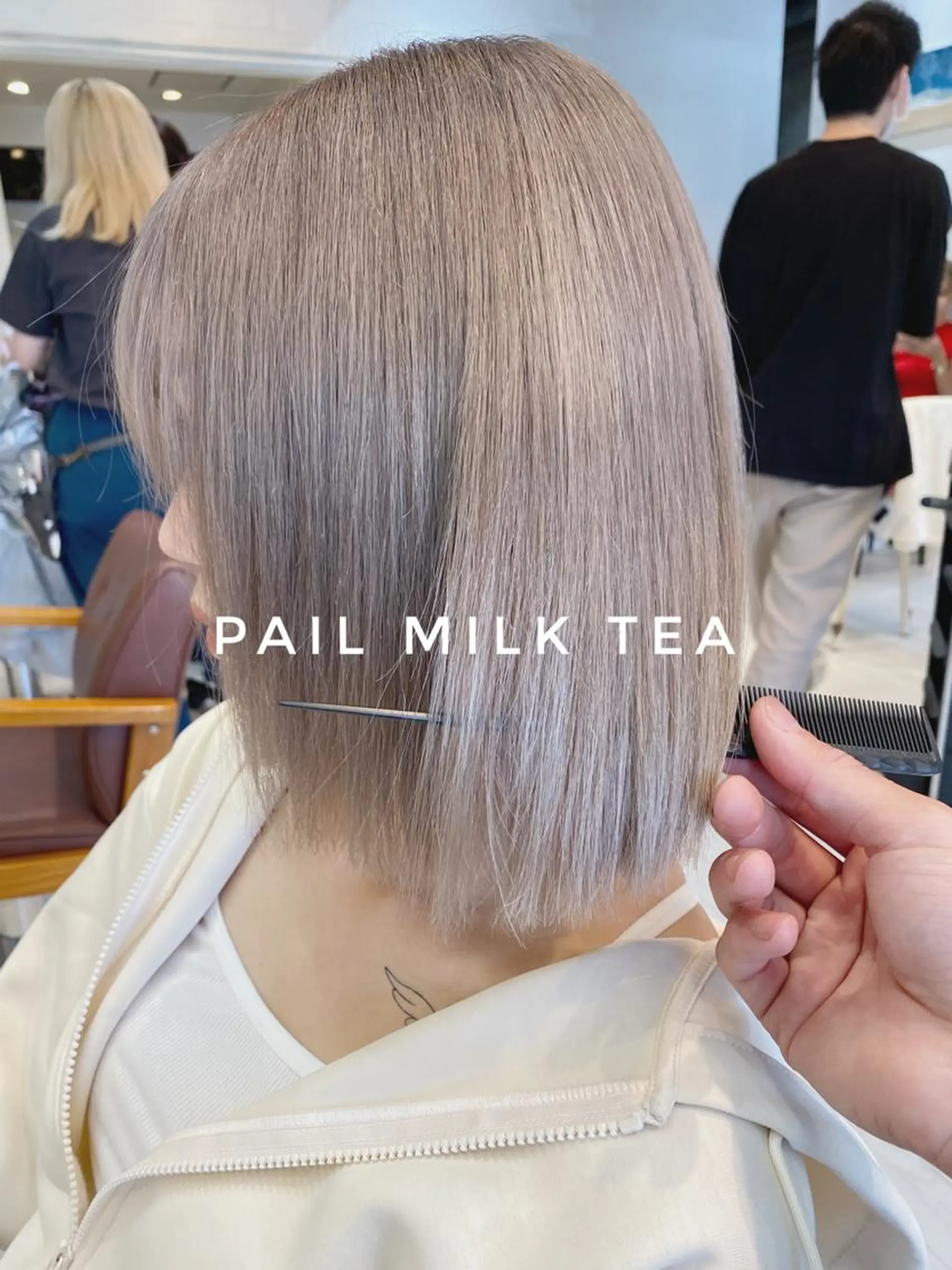 ミディアム カラー ブリーチ koheiのヘアスタイル