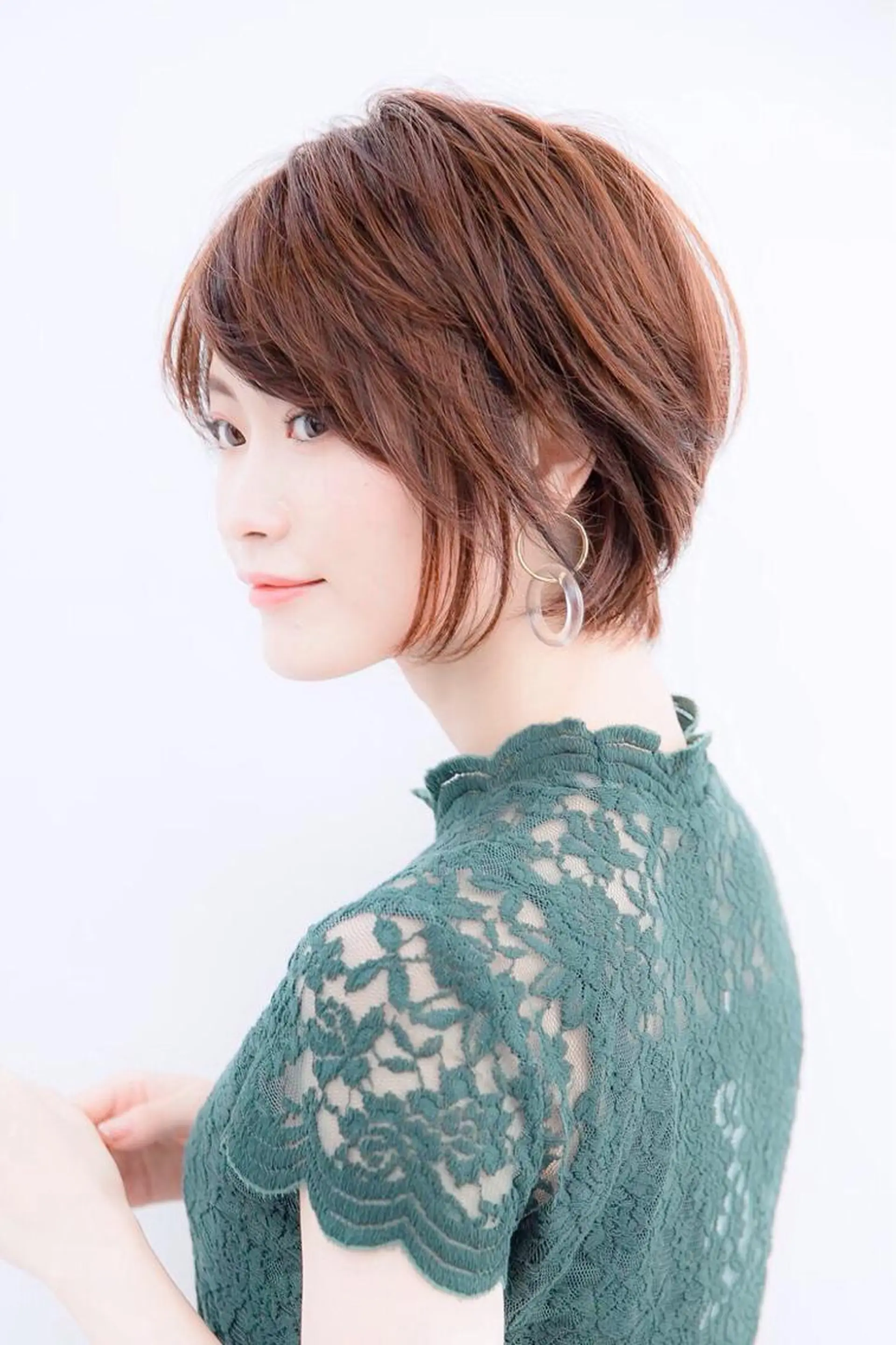 ショート ショートヘア Lond enikaのヘアスタイル