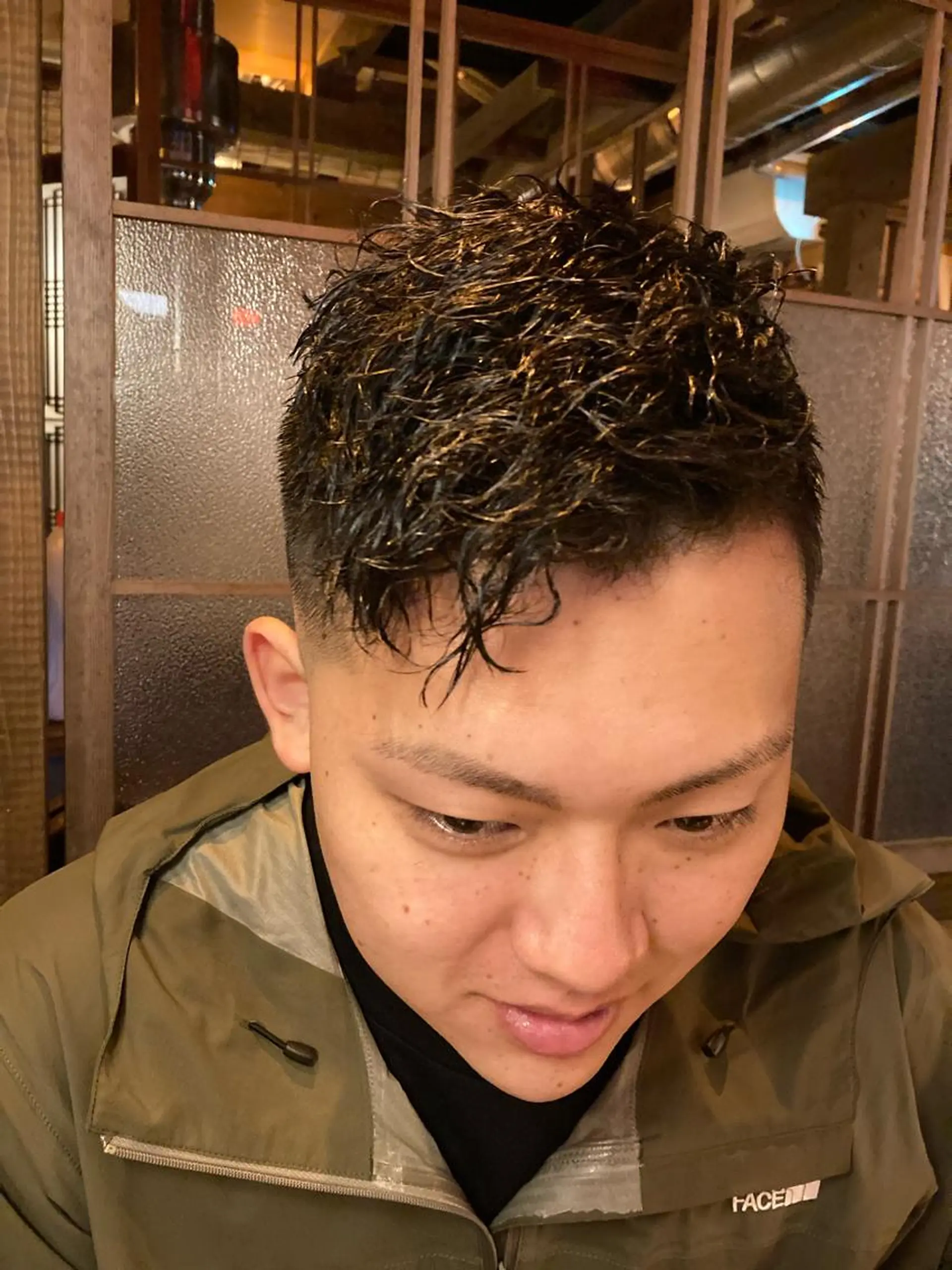 パーマ メンズ hatena えりかのヘアスタイル