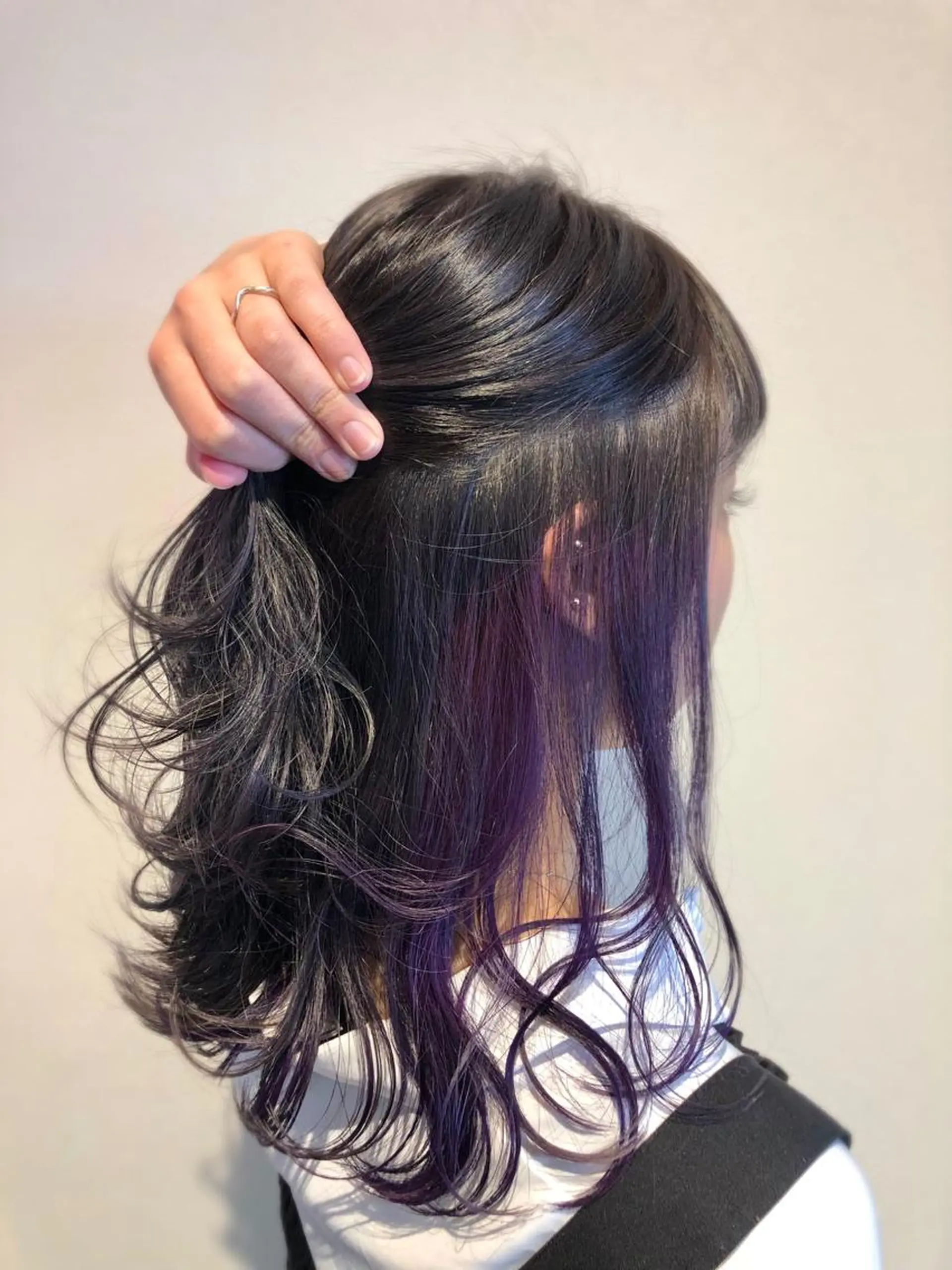 ミディアム カラー ヘアアレンジ ヘアカラー トリートメント 🪞個室サロン/韓国 艶髪/keito🪞のヘアスタイル