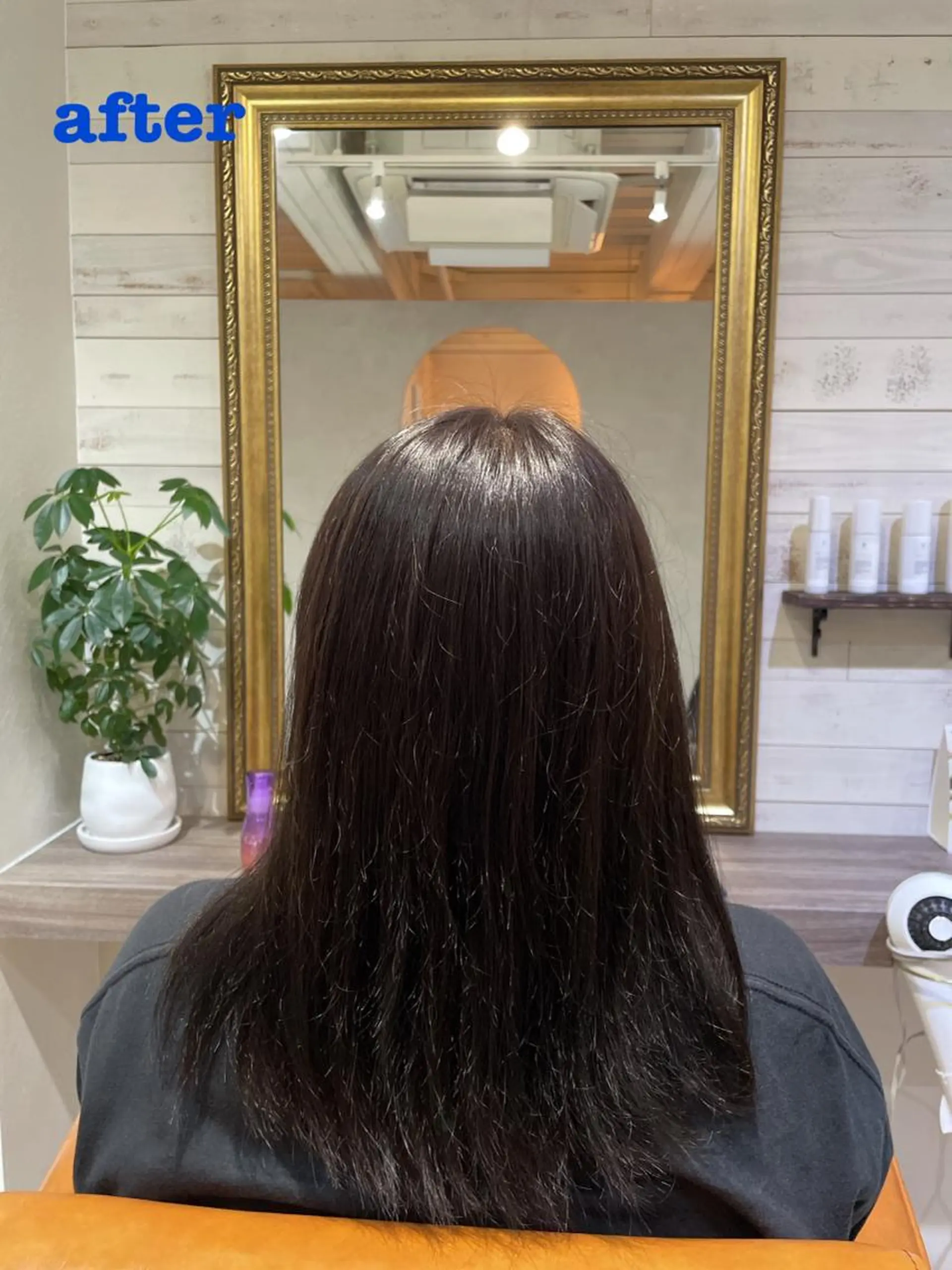 ロング 紺谷 久美子のヘアスタイル