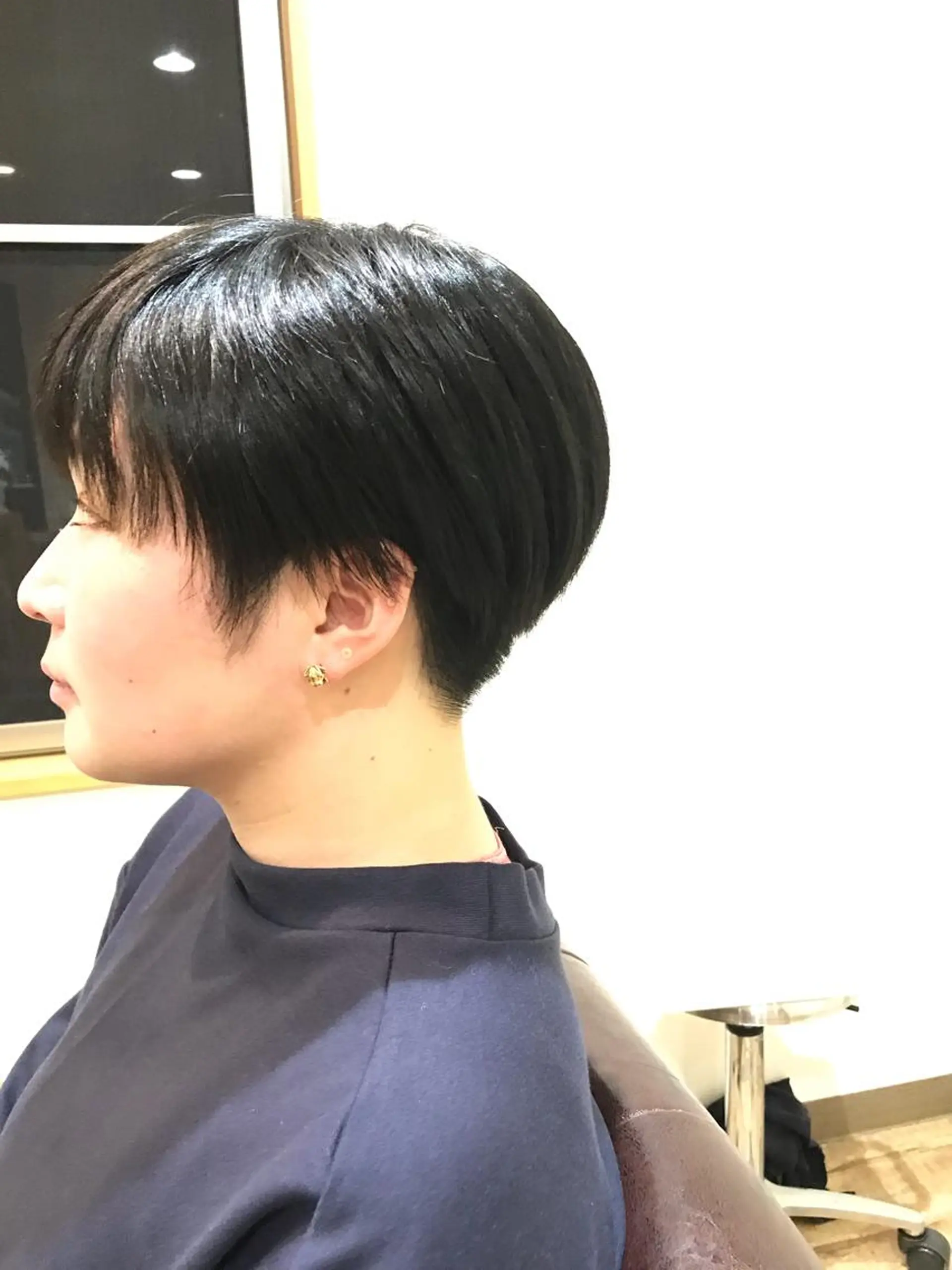 ショート 佐々木 浩之のヘアスタイル