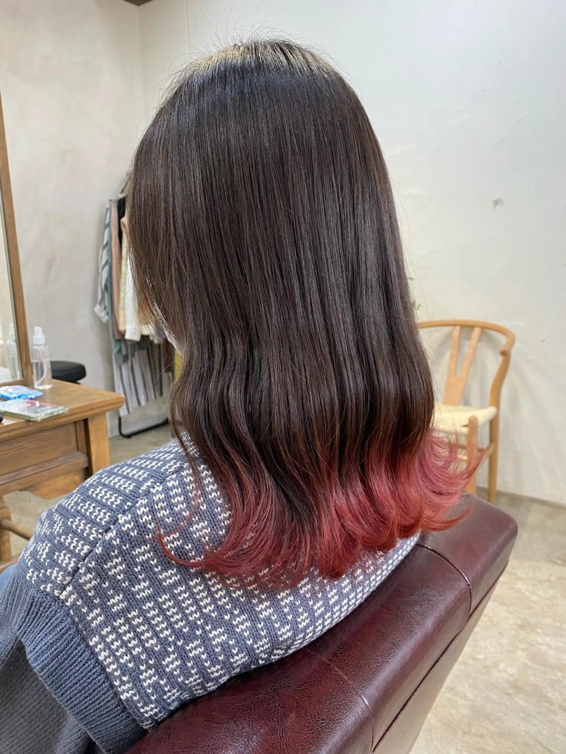 ミディアム カラー ブリーチ グラデーションカラー ヘアカラー ミニモお気に入り数 No.1宍戸雄弥のヘアスタイル