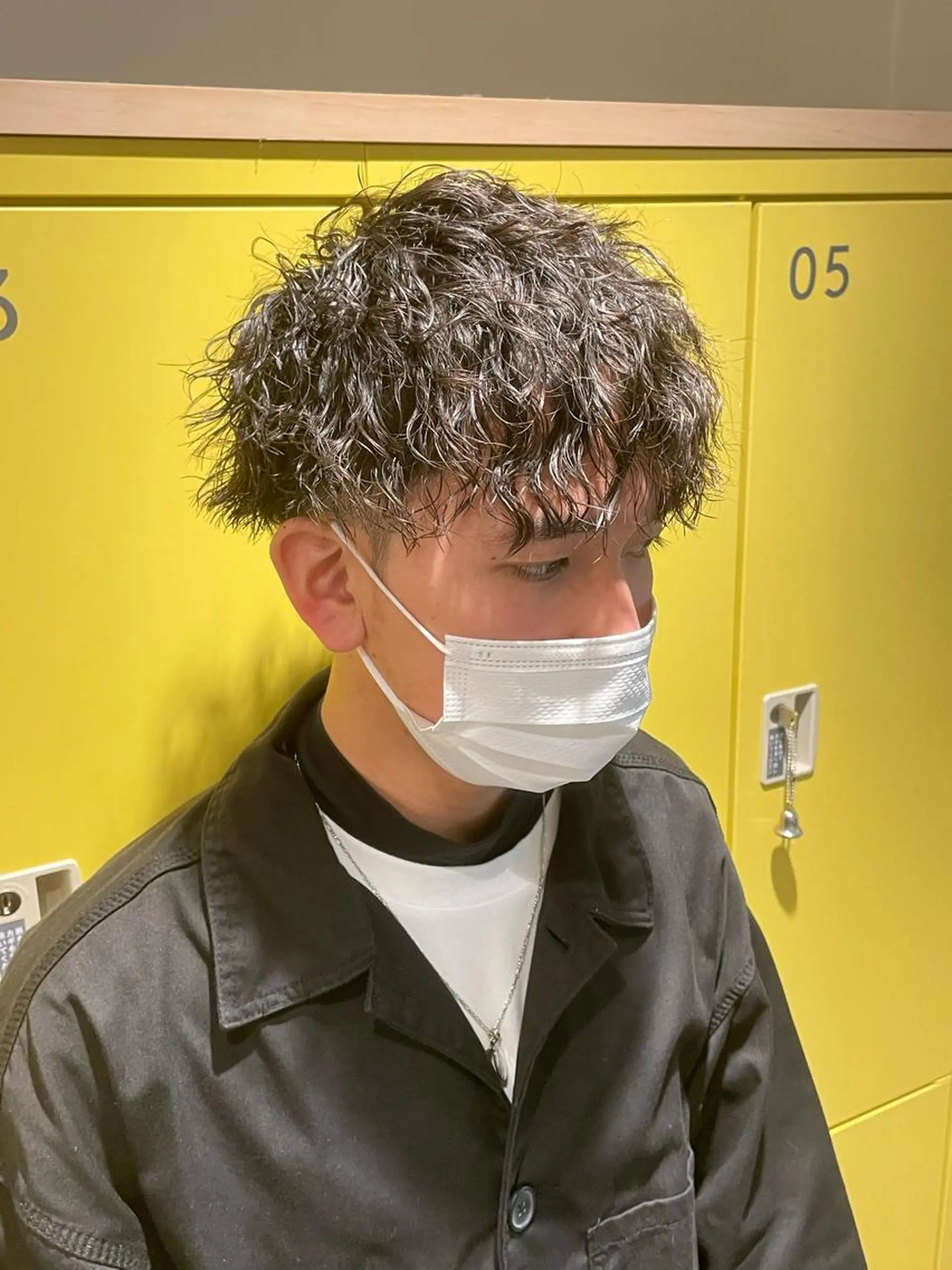 パーマ メンズ 渋谷/フェード/ 國分 翔のヘアスタイル