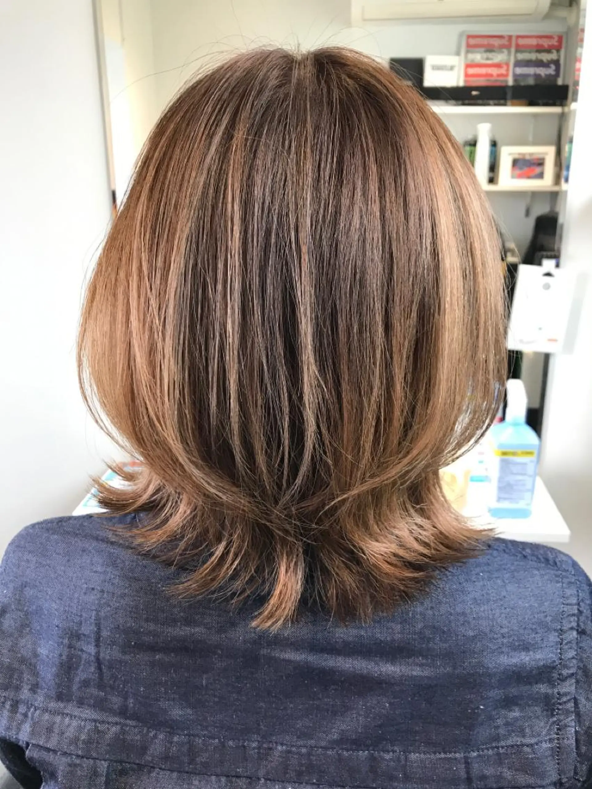 ミディアム 🔹TOMO🔹 圧倒的経験値🔹のヘアスタイル