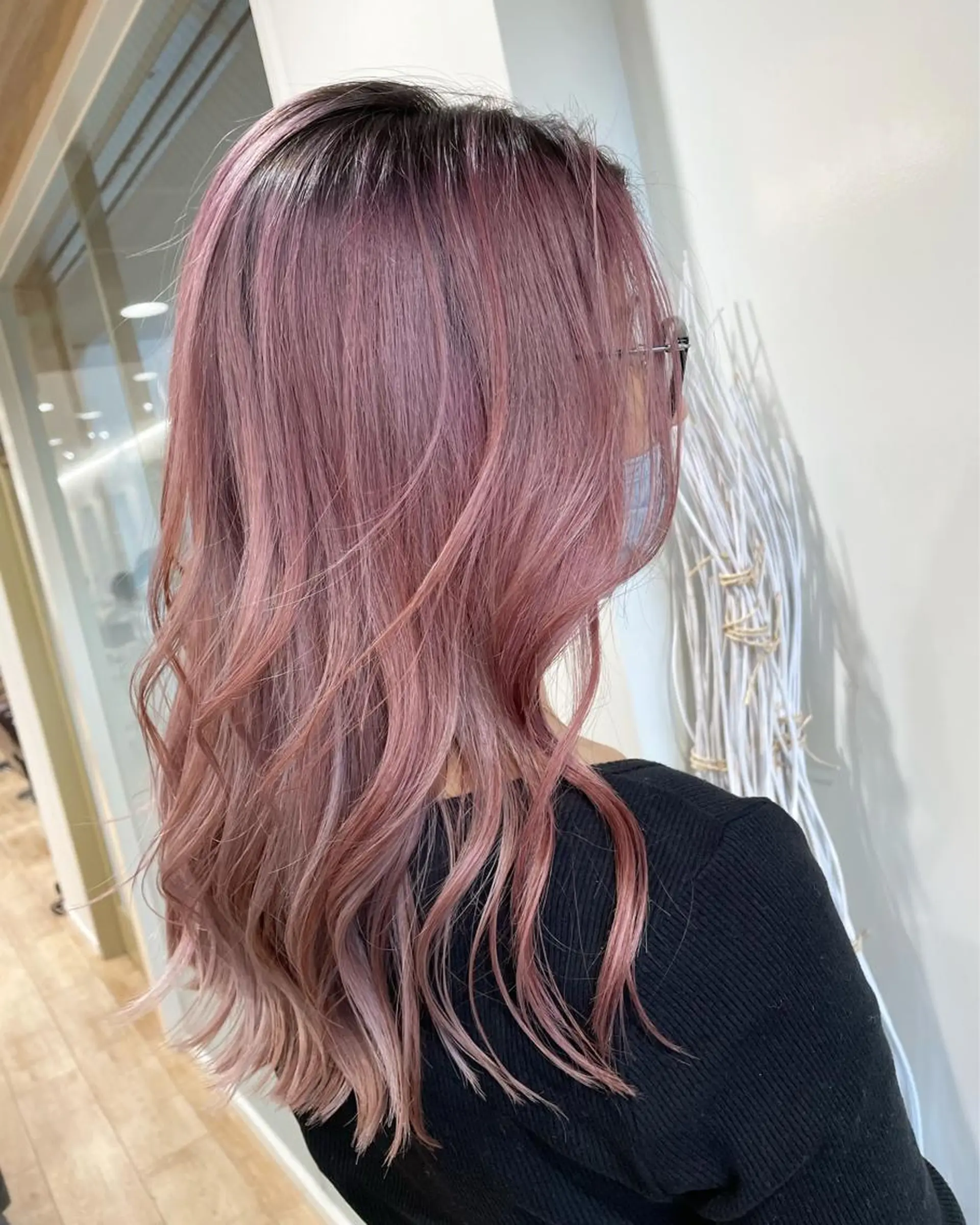 ミディアム カラー ブリーチ ピンクカラー ヘアカラー ✂︎✂︎副店長・富田 益✂︎✂︎のその他イメージ