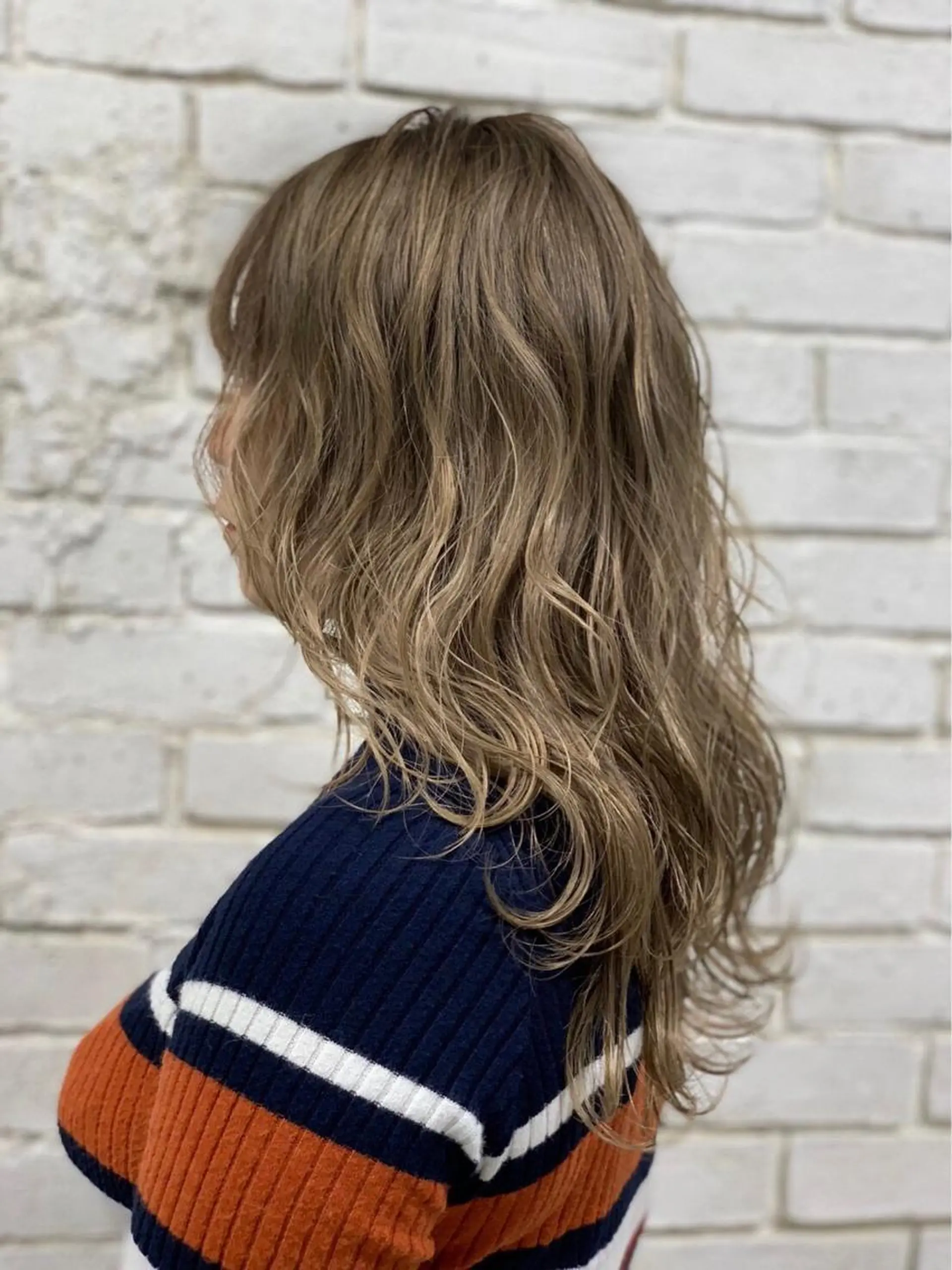 セミロング カラー welring hair salonのヘアスタイル